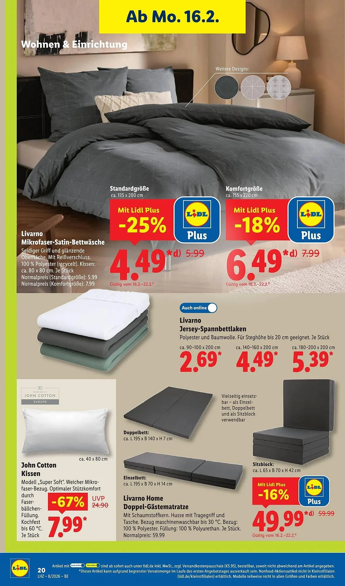 Lidl Prospekt von 16. Februar bis 22. Februar 2026 - Prospekt seite 38