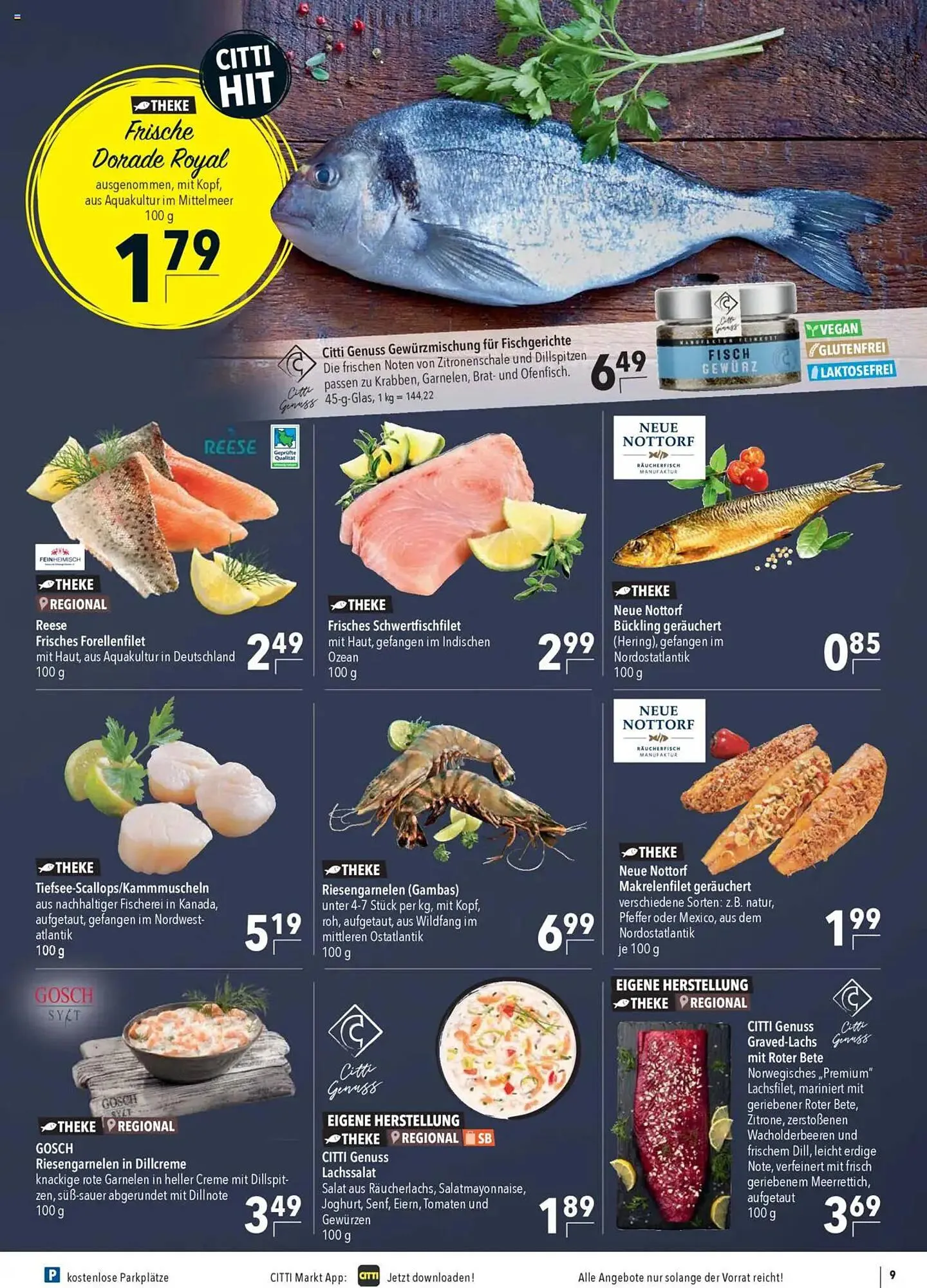 CITTI Markt Prospekt von 26. März bis 1. April 2025 - Prospekt seite 9