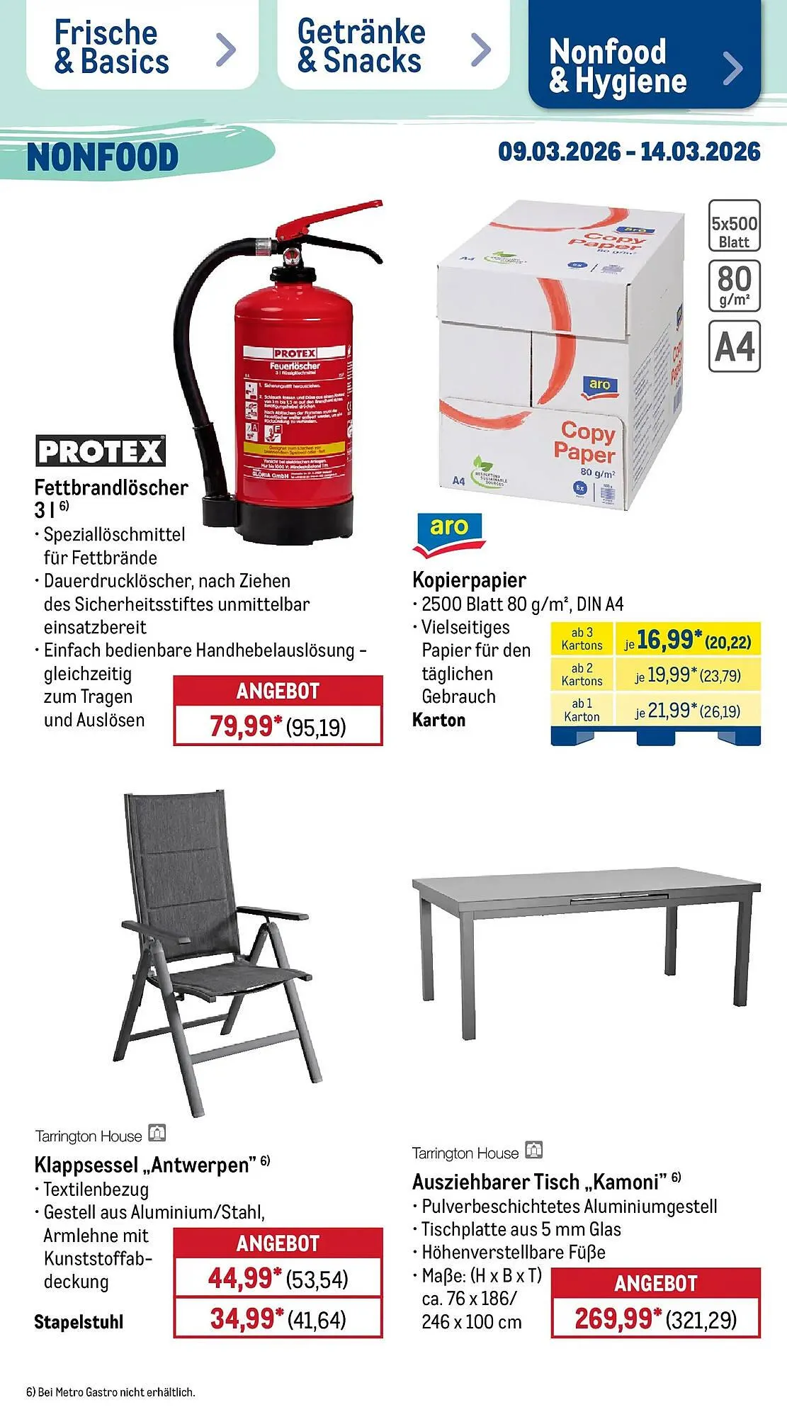 METRO Prospekt von 8. März bis 14. März 2026 - Prospekt seite 46