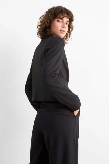 Cropped blazer - fitted