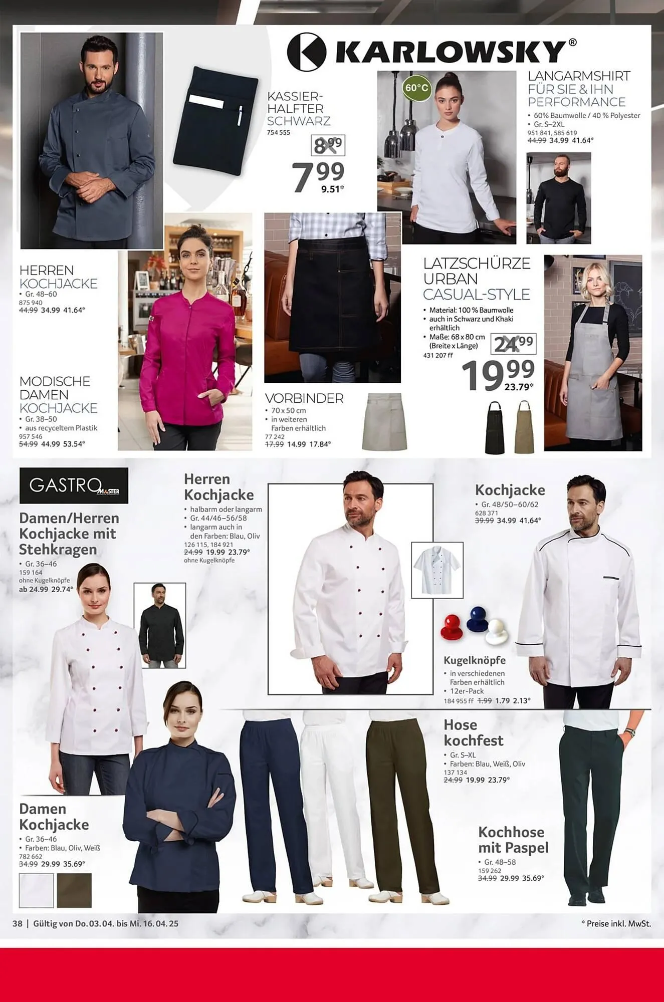 Selgros Prospekt von 3. April bis 16. April 2025 - Prospekt seite 38