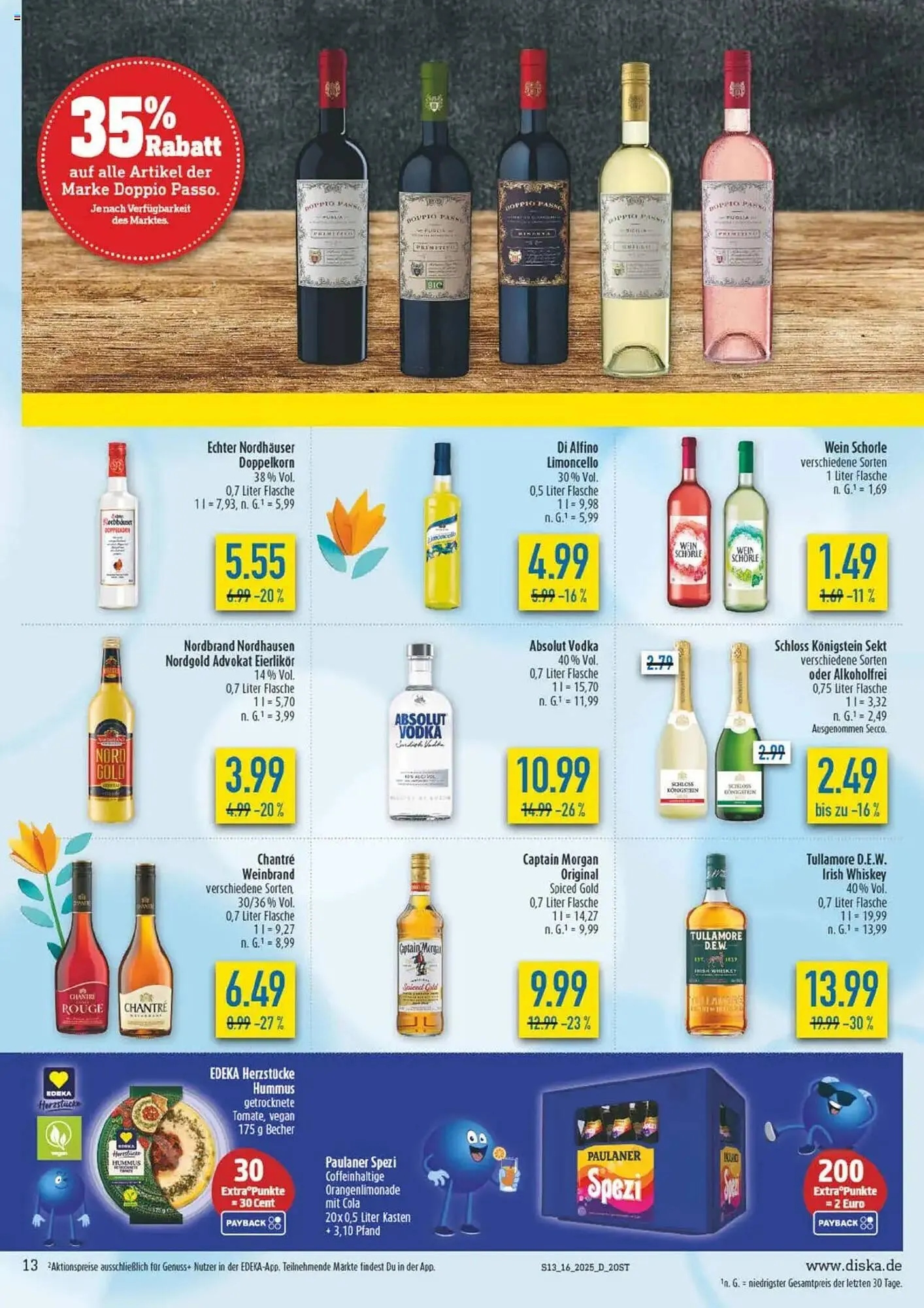 diska Prospekt von 14. April bis 19. April 2025 - Prospekt seite 13