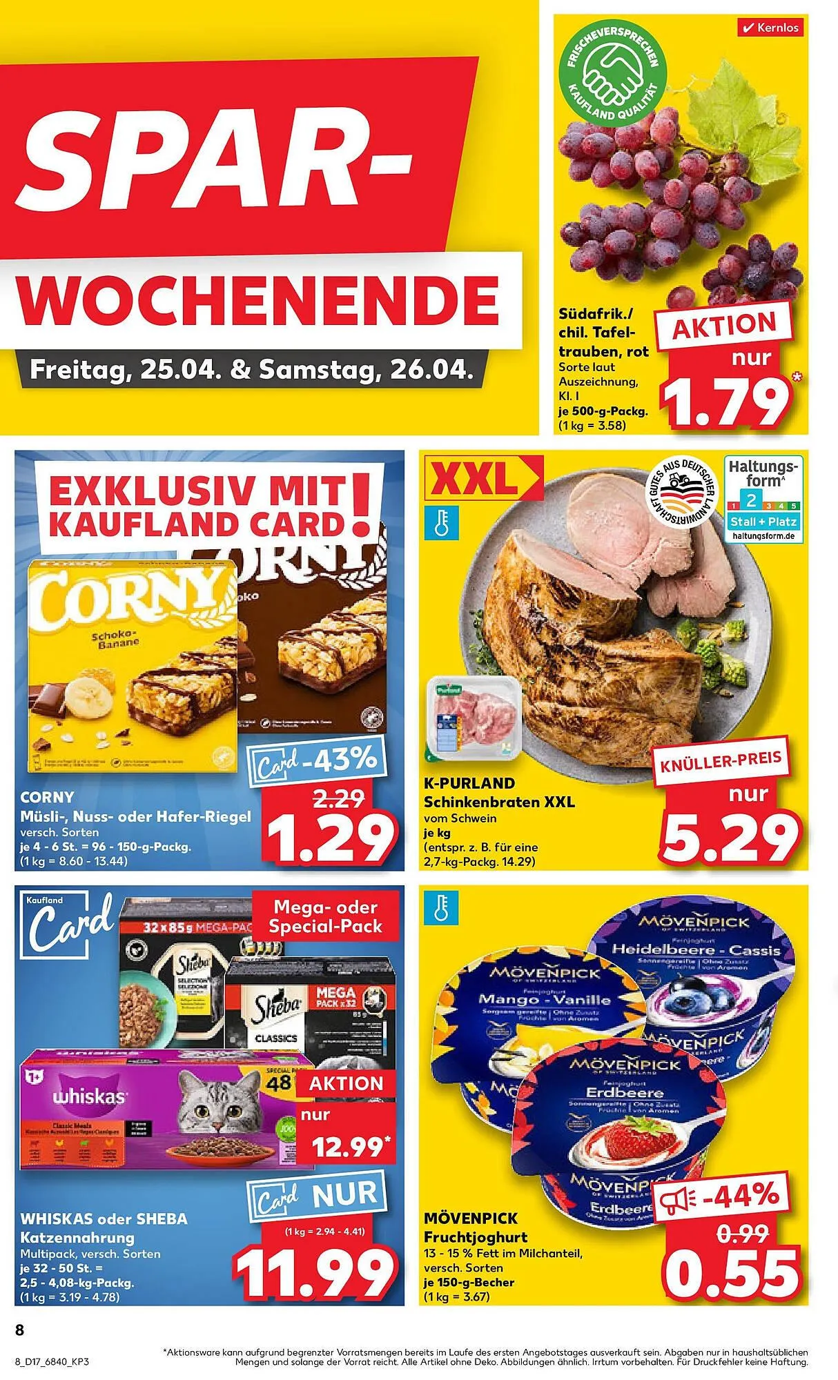 Kaufland Prospekt von 23. April bis 30. April 2025 - Prospekt seite 8