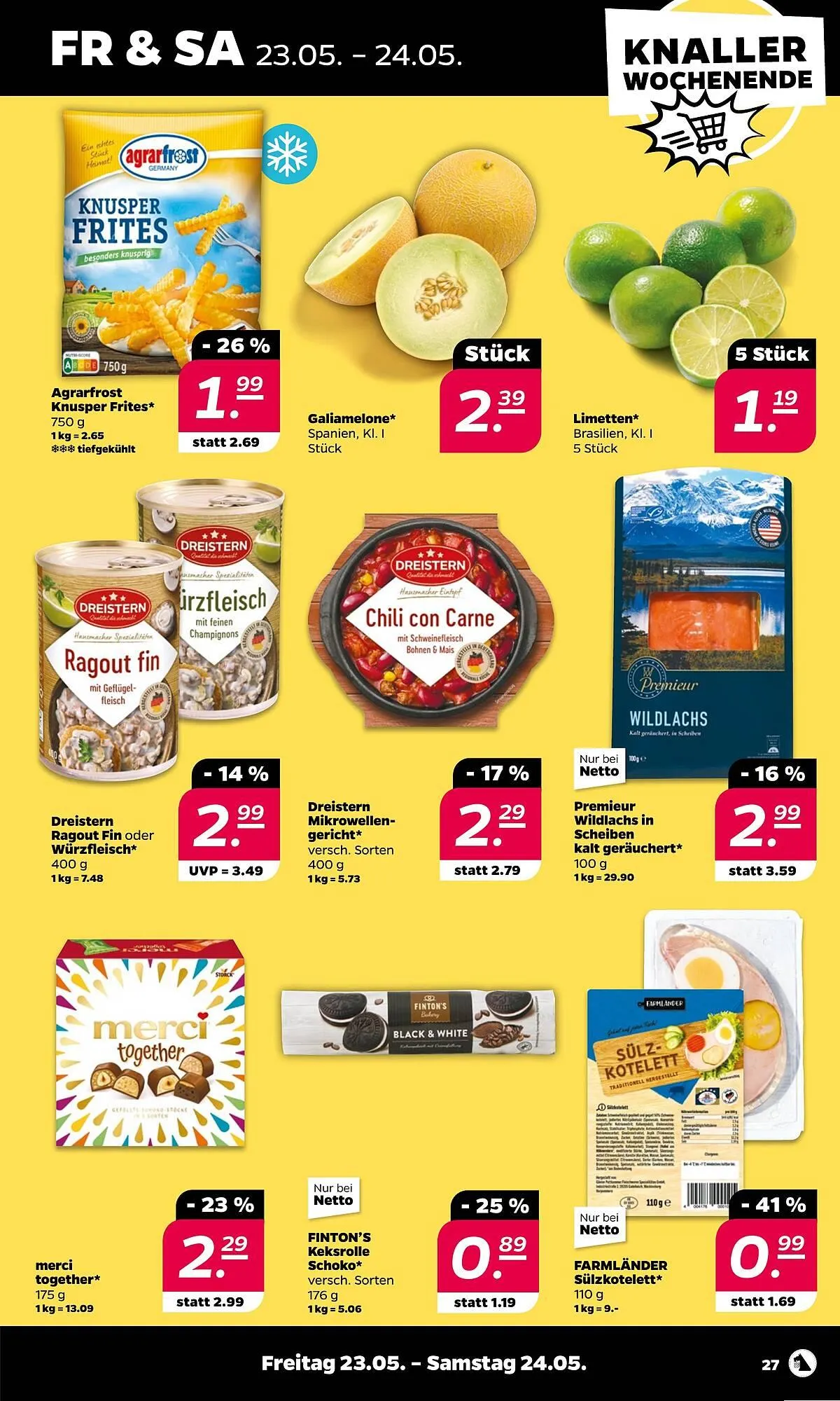 NETTO Prospekt von 19. Mai bis 24. Mai 2025 - Prospekt seite 27