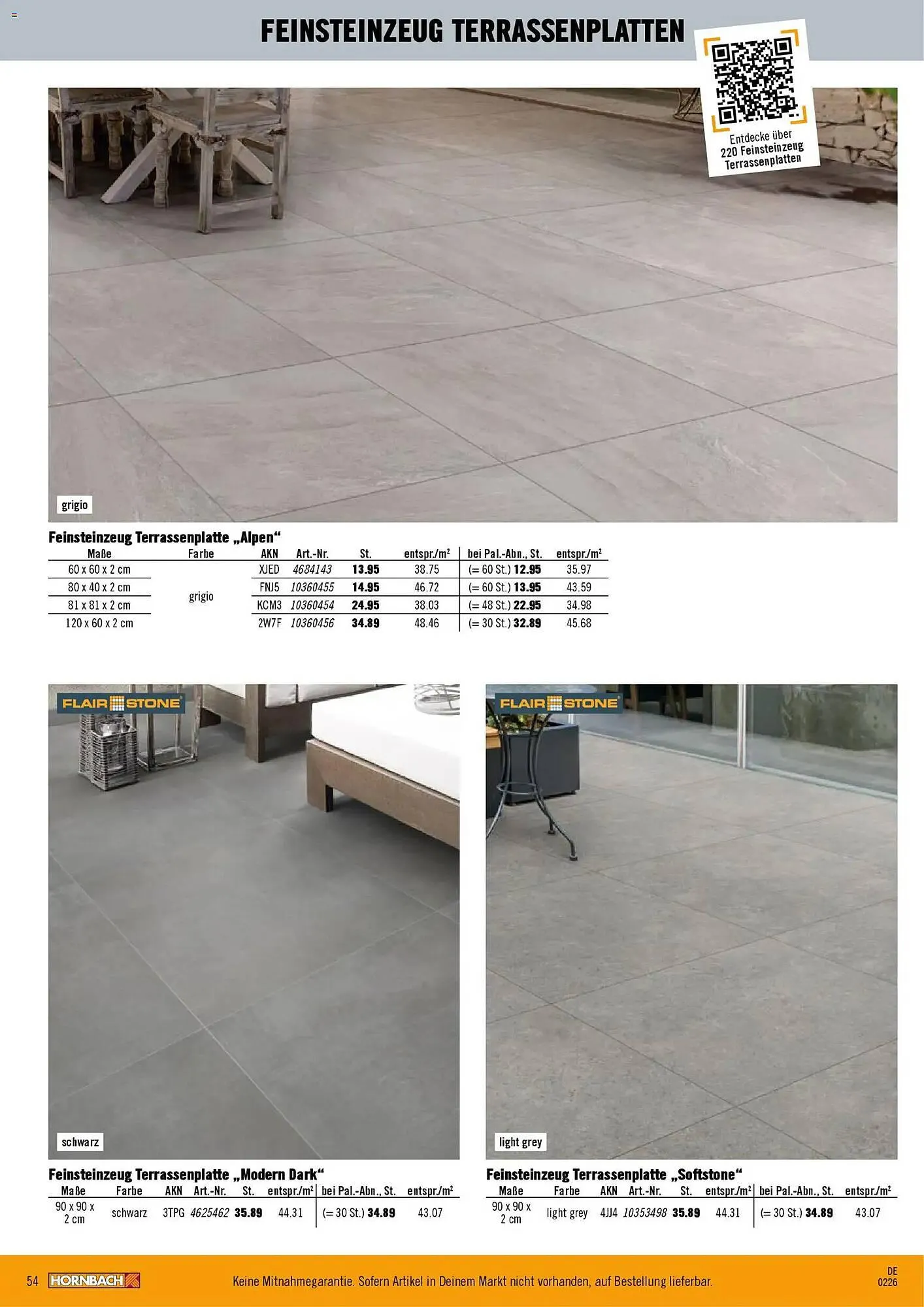 Hornbach Prospekt von 12. Februar bis 31. Dezember 2026 - Prospekt seite 54