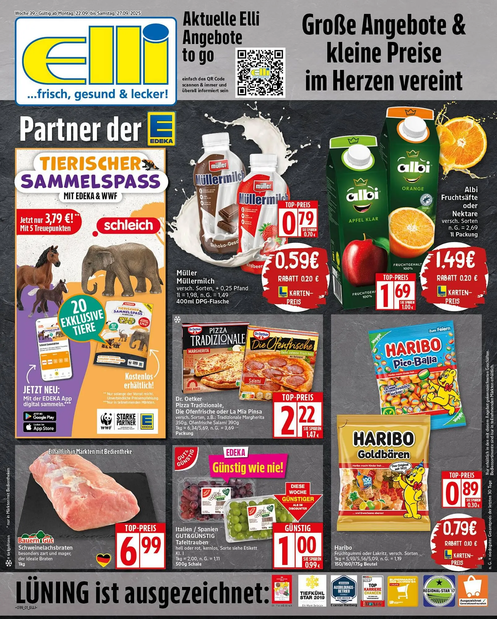 Elli Markt Prospekt von 22. September bis 27. September 2025 - Prospekt seite 1