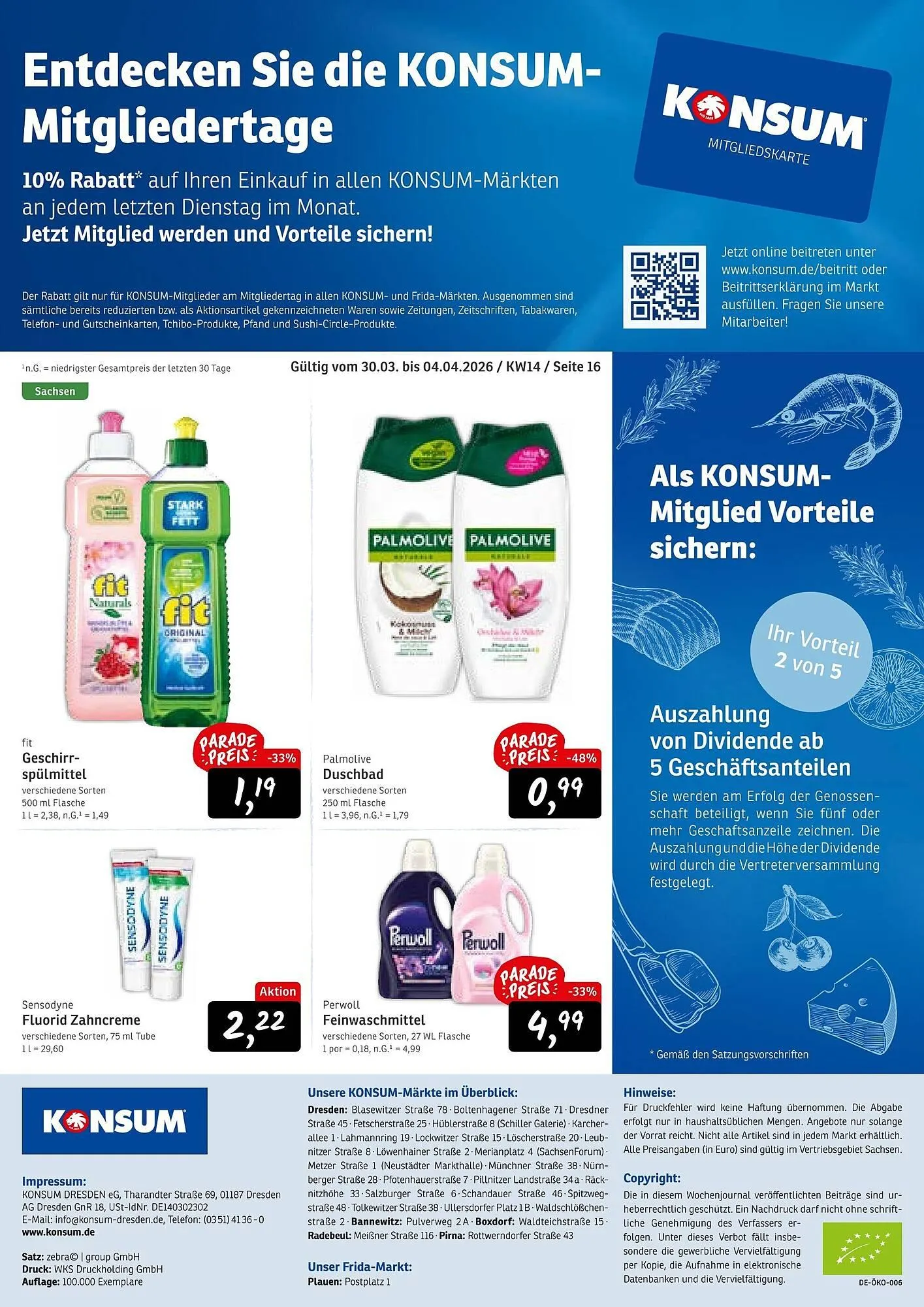 KONSUM Prospekt von 30. März bis 4. April 2026 - Prospekt seite 16