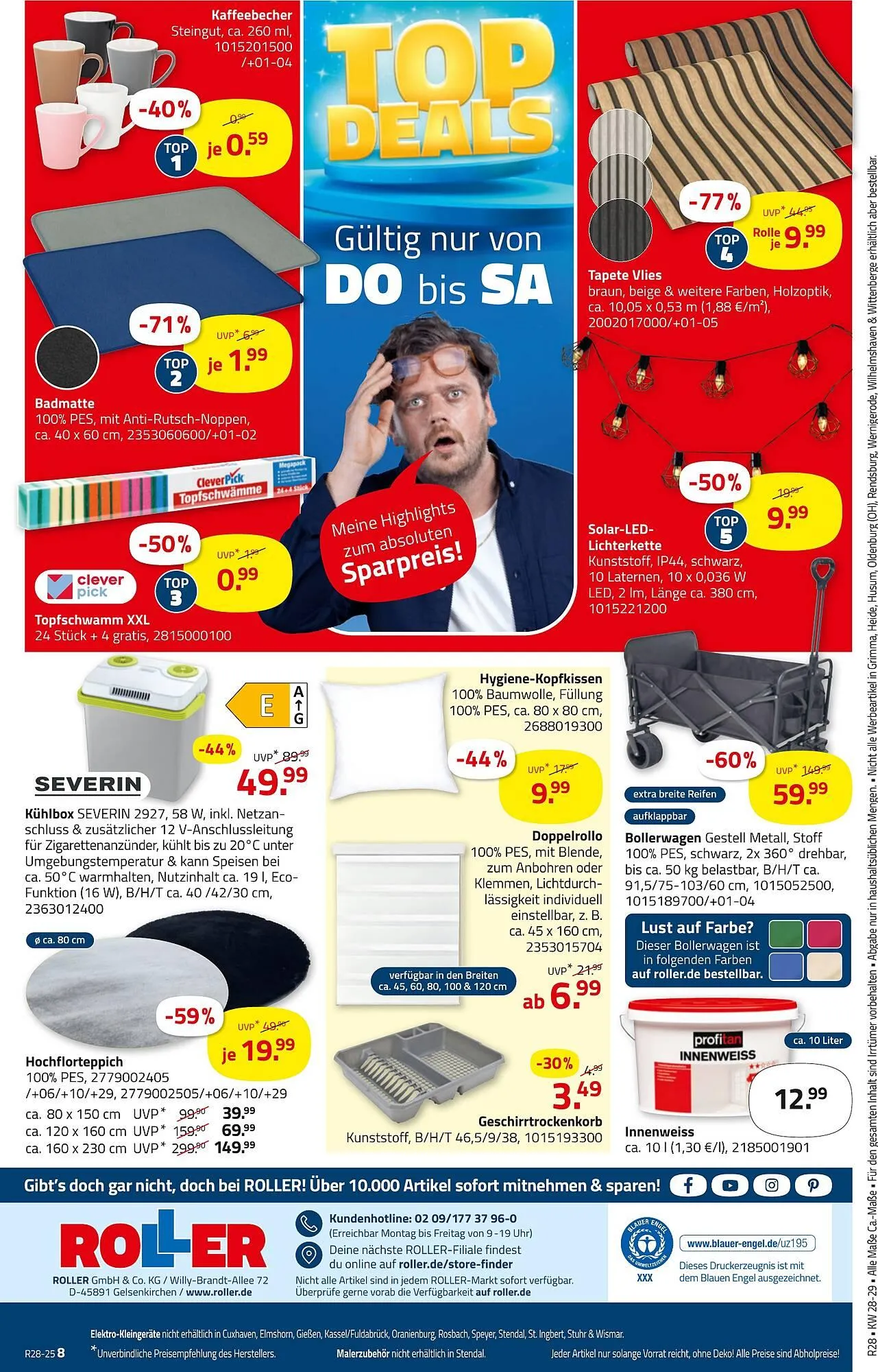 ROLLER Prospekt von 6. Juli bis 19. Juli 2025 - Prospekt seite 12