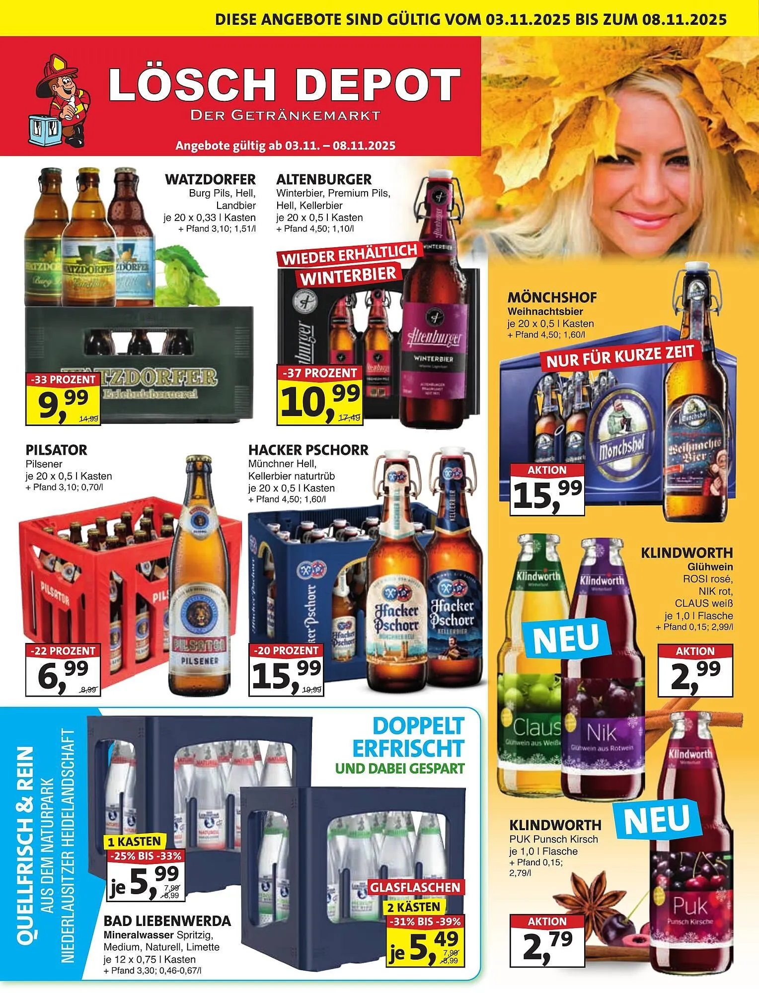 Lösch Depot Prospekt von 3. November bis 8. November 2025 - Prospekt seite 1