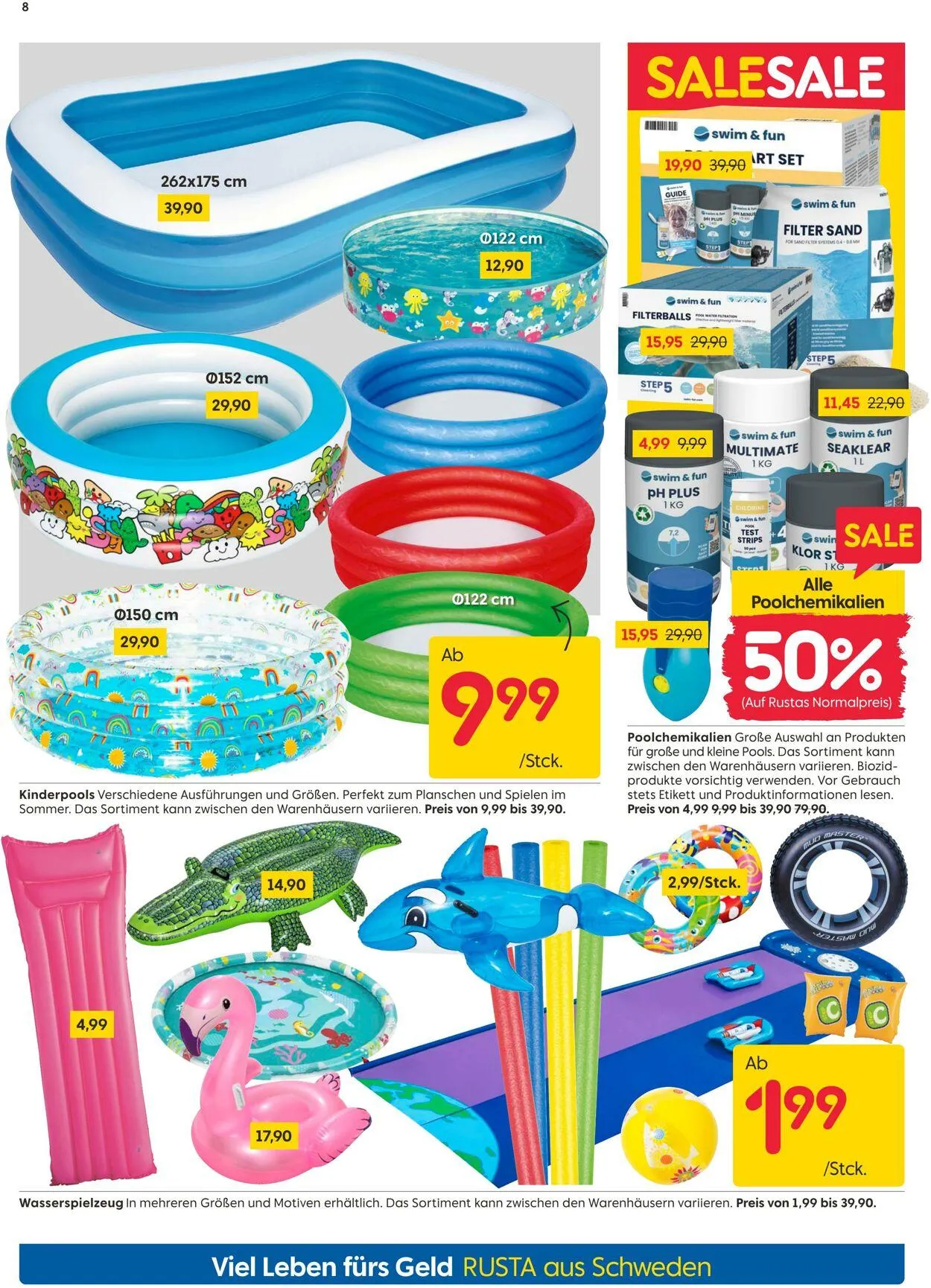 Rusta von 2. Juni bis 16. Juni 2025 - Prospekt seite 8