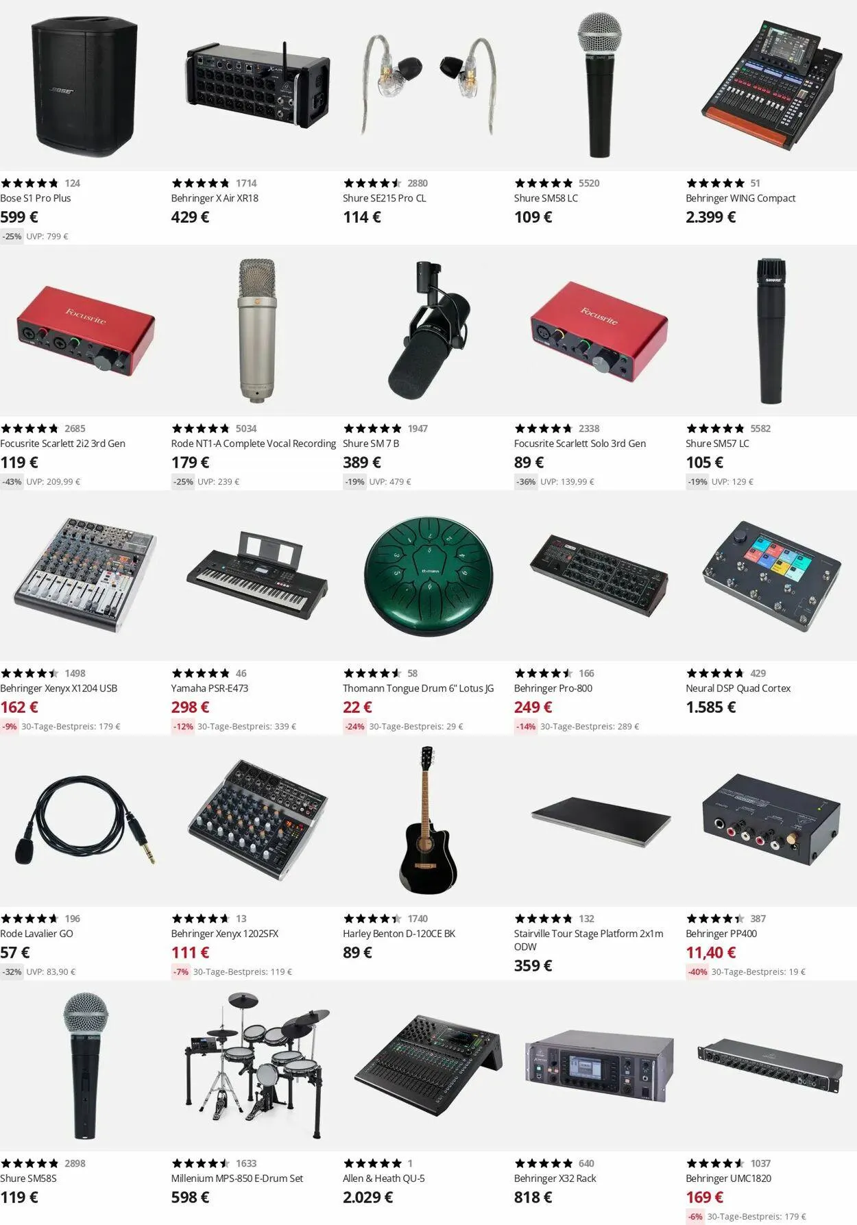 Thomann Aktueller Prospekt von 21. Juli bis 30. Juli 2025 - Prospekt seite 5