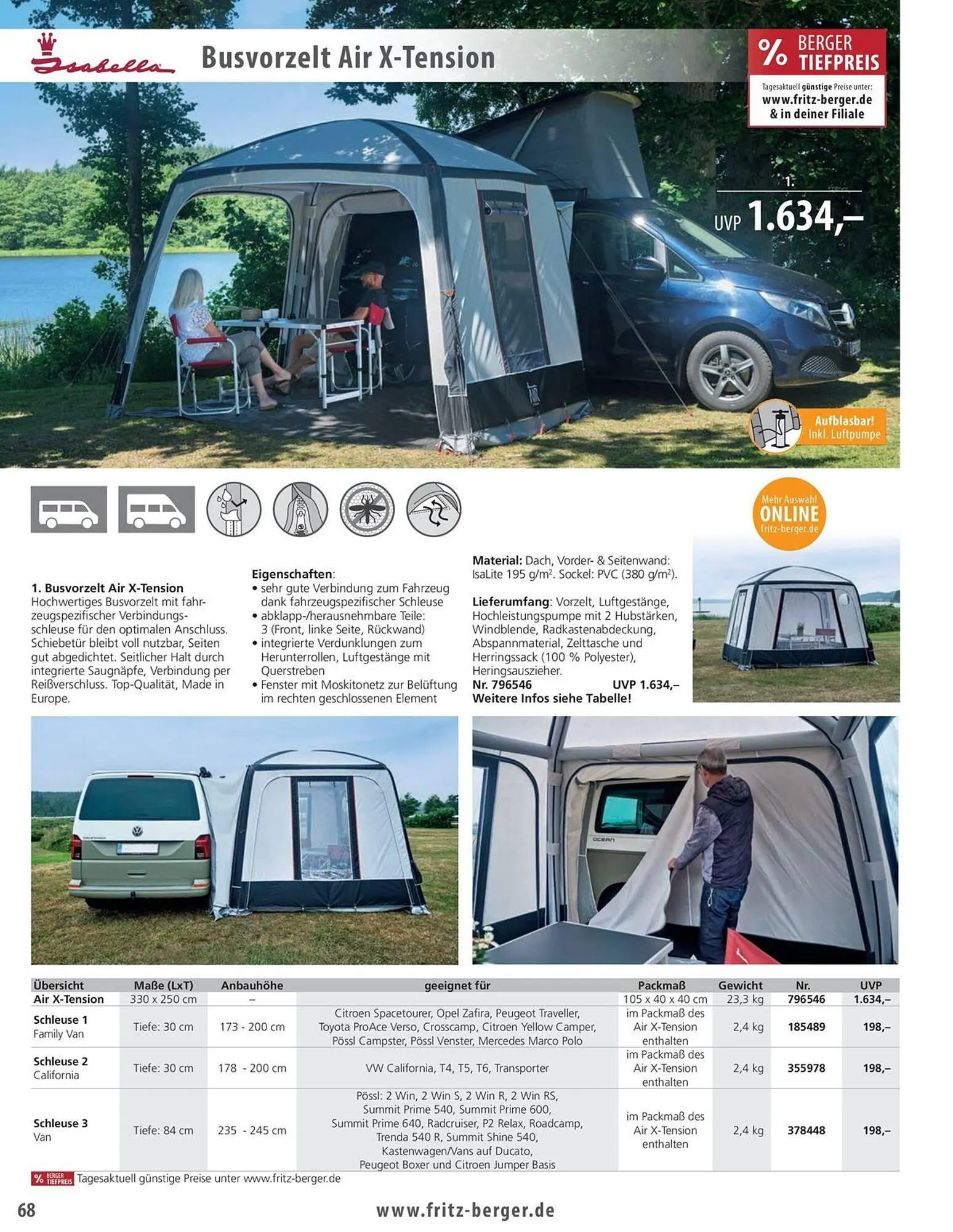 Fritz Berger Prospekt von 27. Mai bis 31. Dezember 2025 - Prospekt seite 68