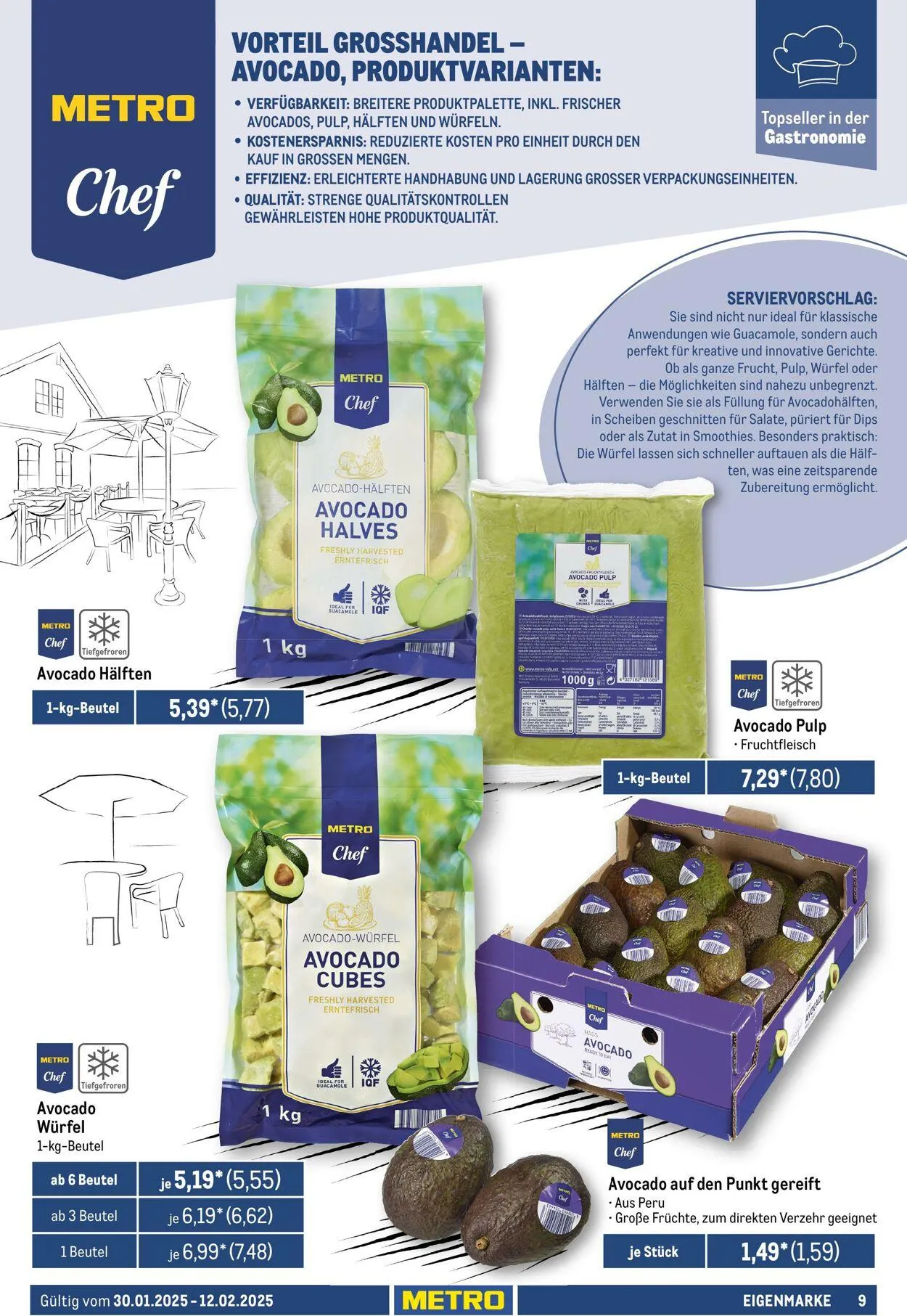 Metro Aktueller Prospekt von 16. Juli bis 30. Juli 2025 - Prospekt seite 9