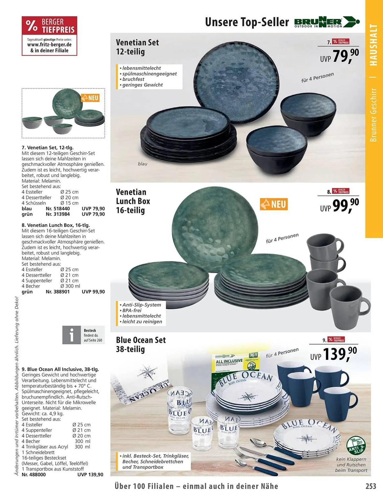 Fritz Berger Prospekt von 27. Mai bis 31. Dezember 2025 - Prospekt seite 253