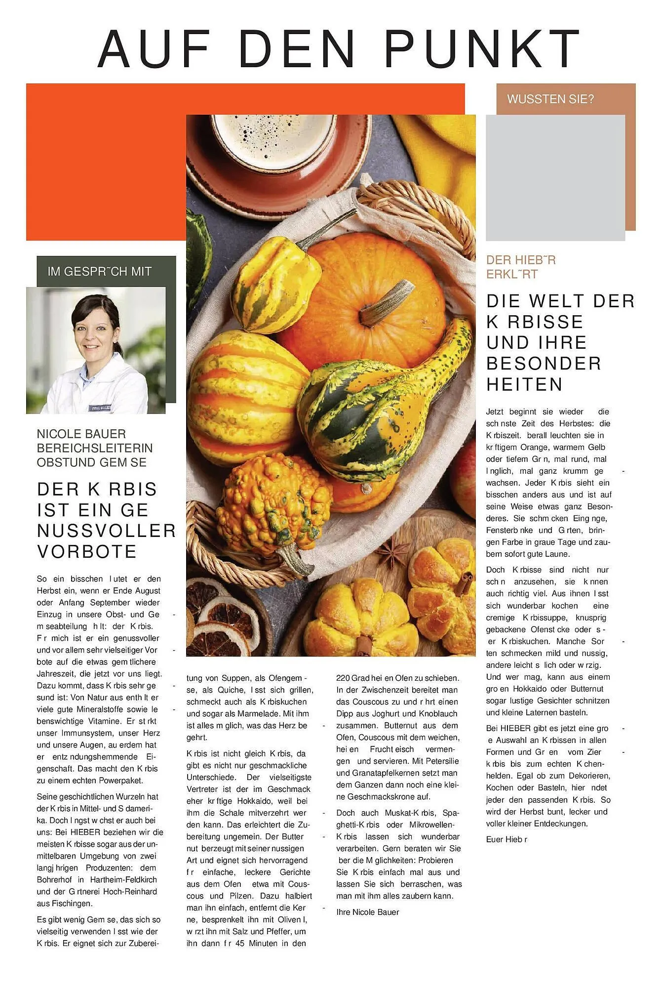 Hieber's Frische Center Prospekt von 26. Oktober bis 1. November 2025 - Prospekt seite 3