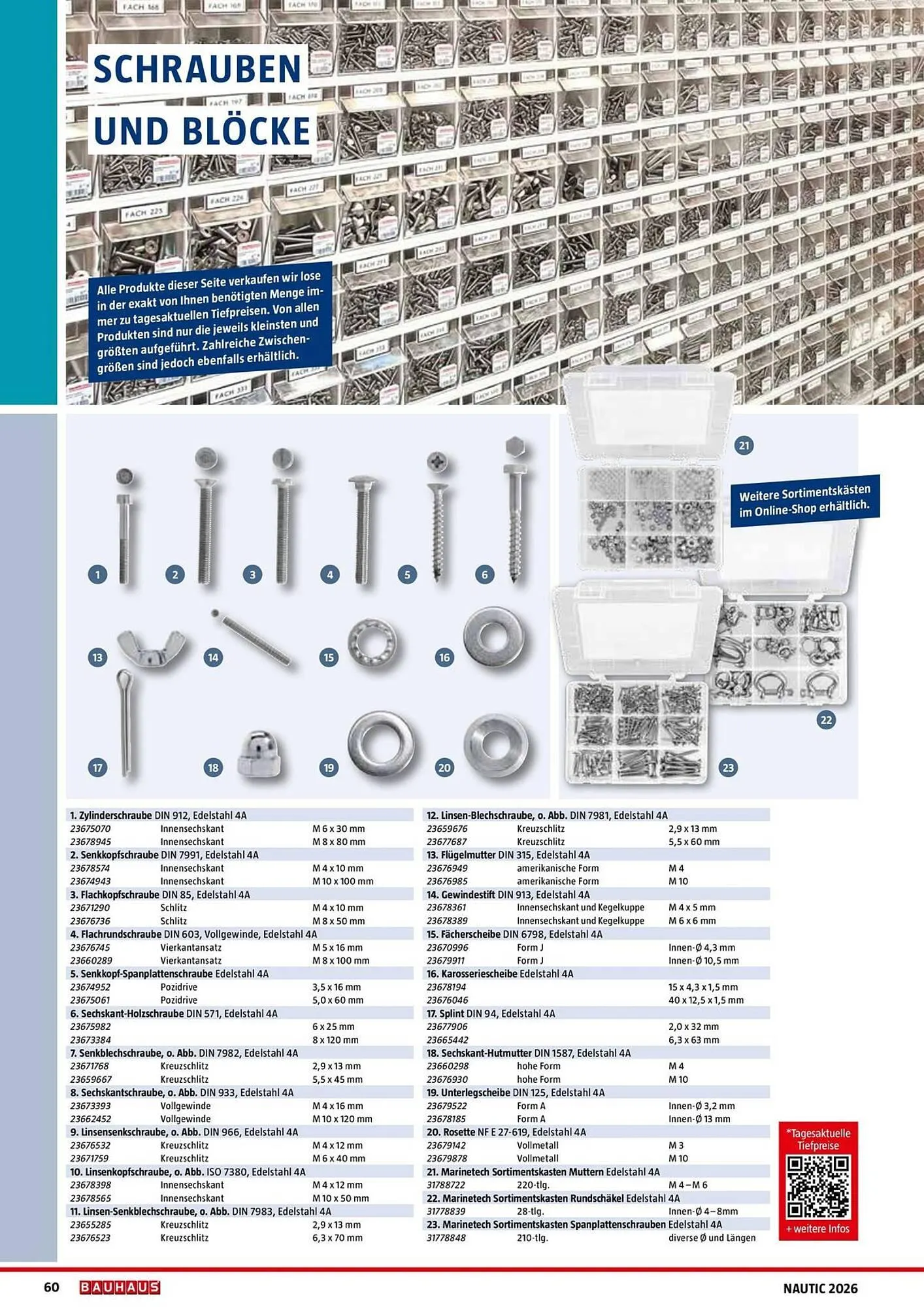 Bauhaus Magazin von 1. Februar bis 28. Februar 2026 - Prospekt seite 60