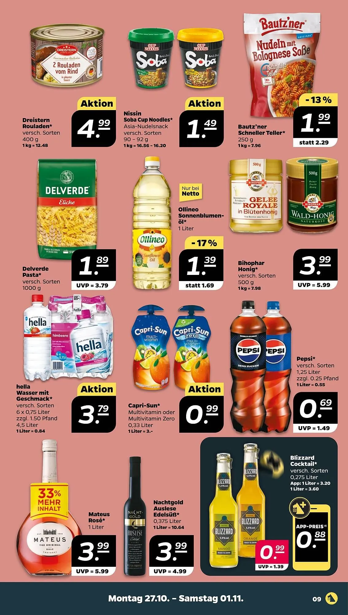 NETTO Prospekt von 27. Oktober bis 1. November 2025 - Prospekt seite 9