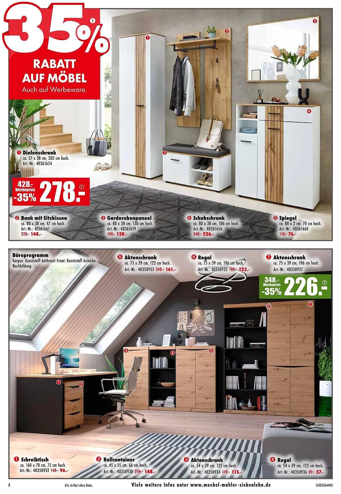 Möbel Mahler Katalog von 4. März bis 7. April 2026 - Prospekt seite 8