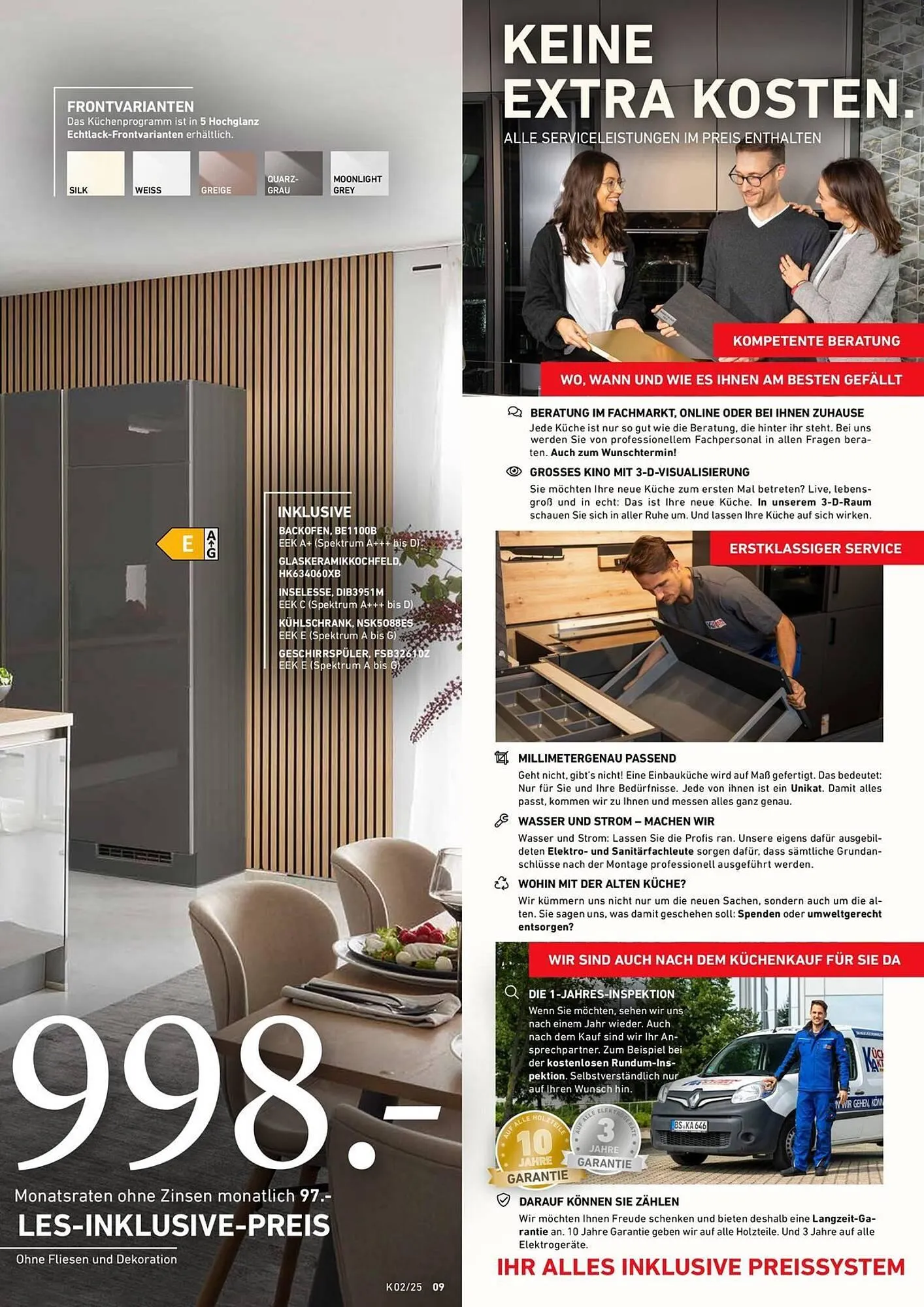 Küchen Aktuell Prospekt von 15. April bis 21. April 2025 - Prospekt seite 9