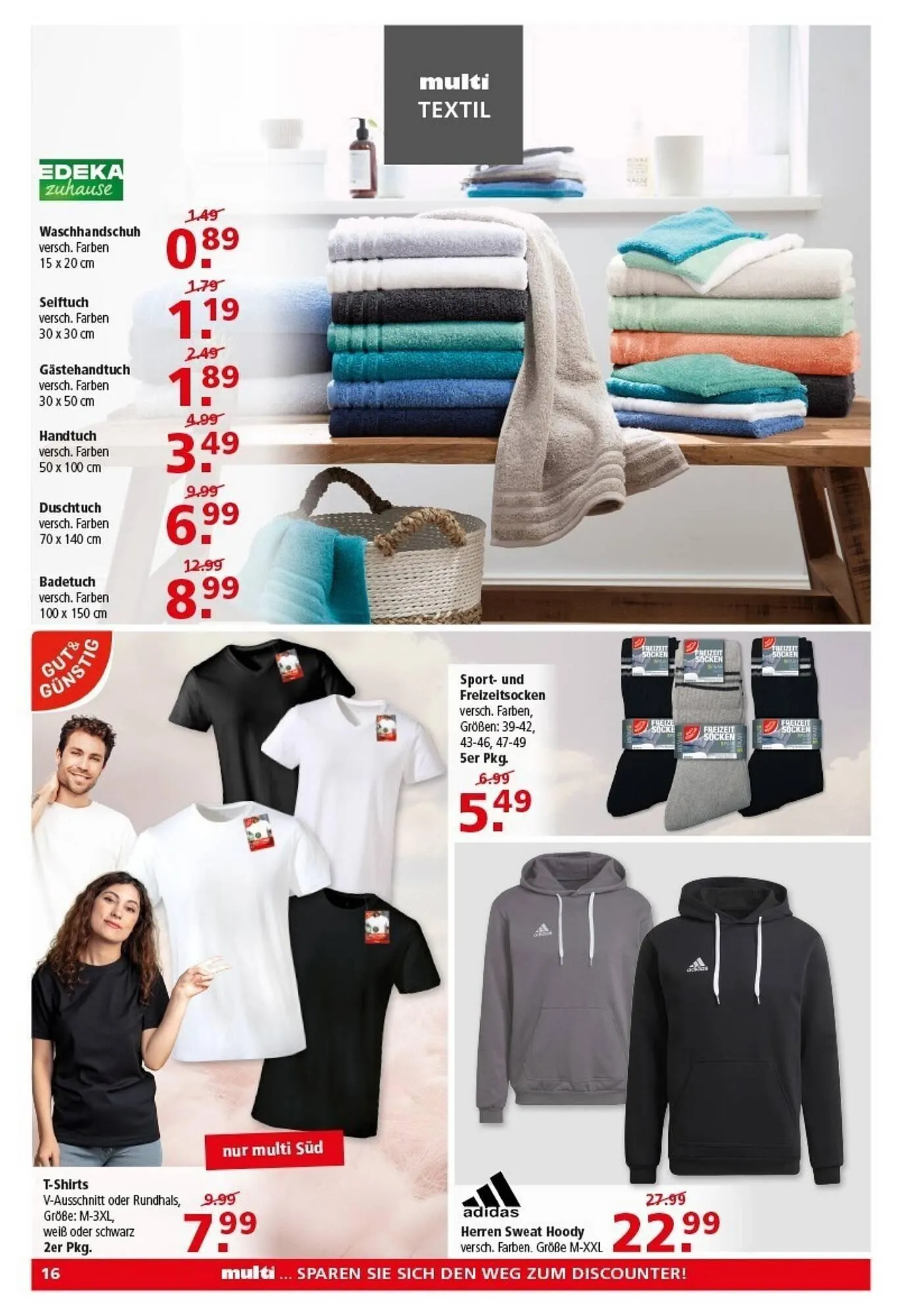 Multi Markt Prospekt von 5. Januar bis 10. Januar 2026 - Prospekt seite 16