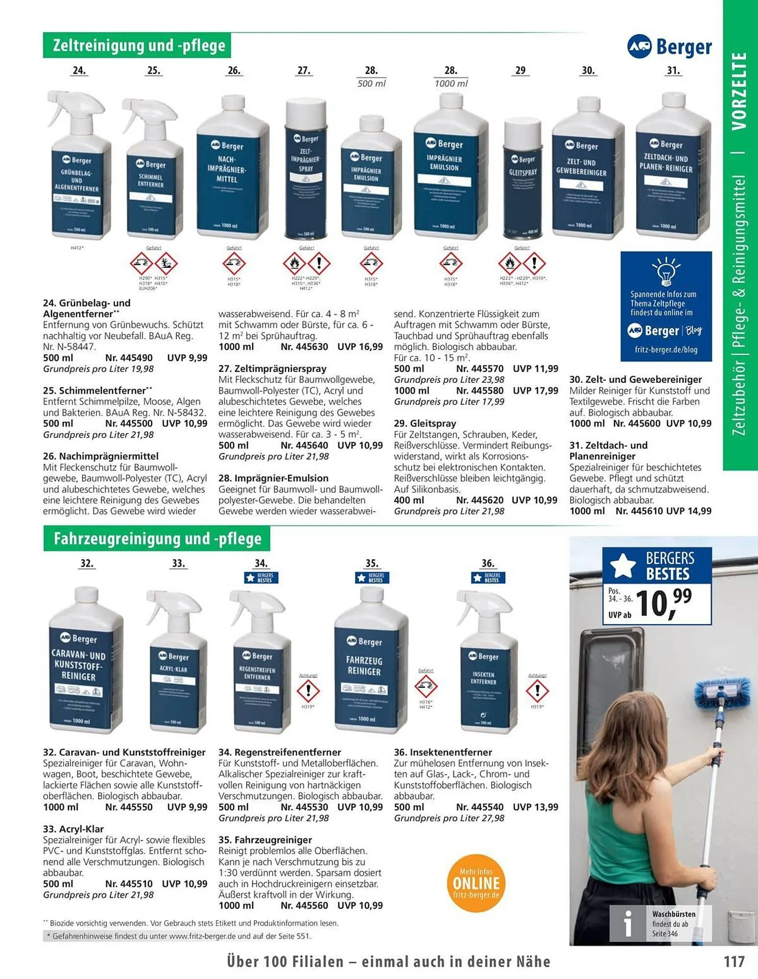 Fritz Berger Prospekt von 27. Mai bis 31. Dezember 2025 - Prospekt seite 117