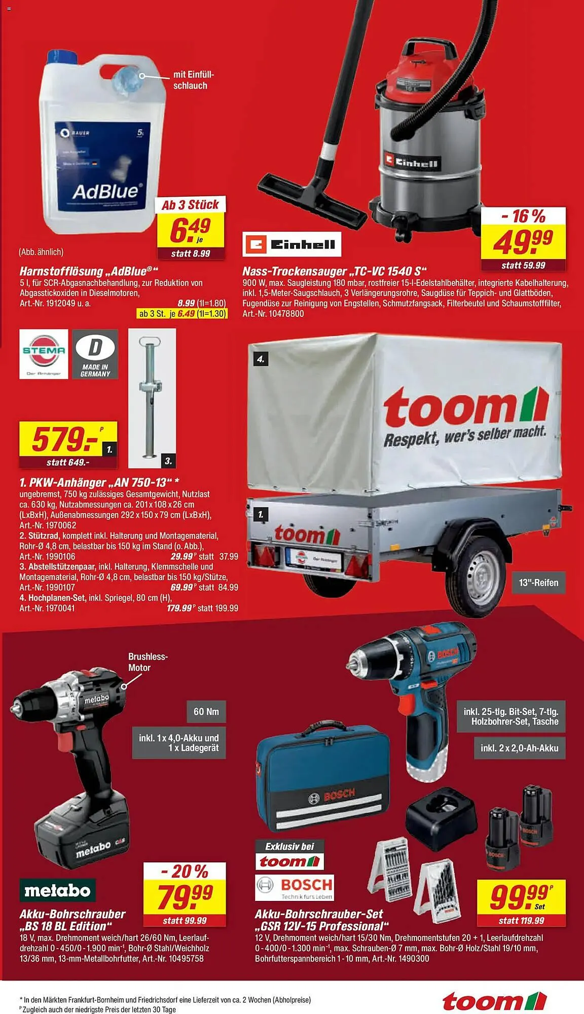Toom Baumarkt Prospekt von 9. Mai bis 15. Mai 2026 - Prospekt seite 9