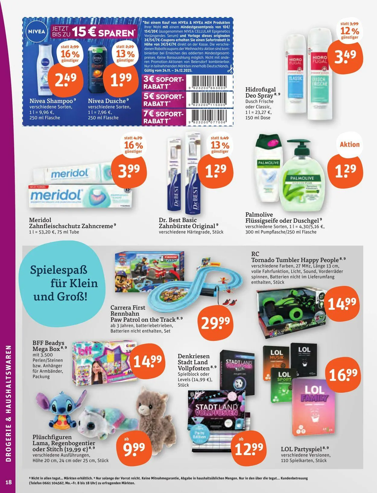 Tegut Aktueller Prospekt von 17. November bis 23. November 2025 - Prospekt seite 20