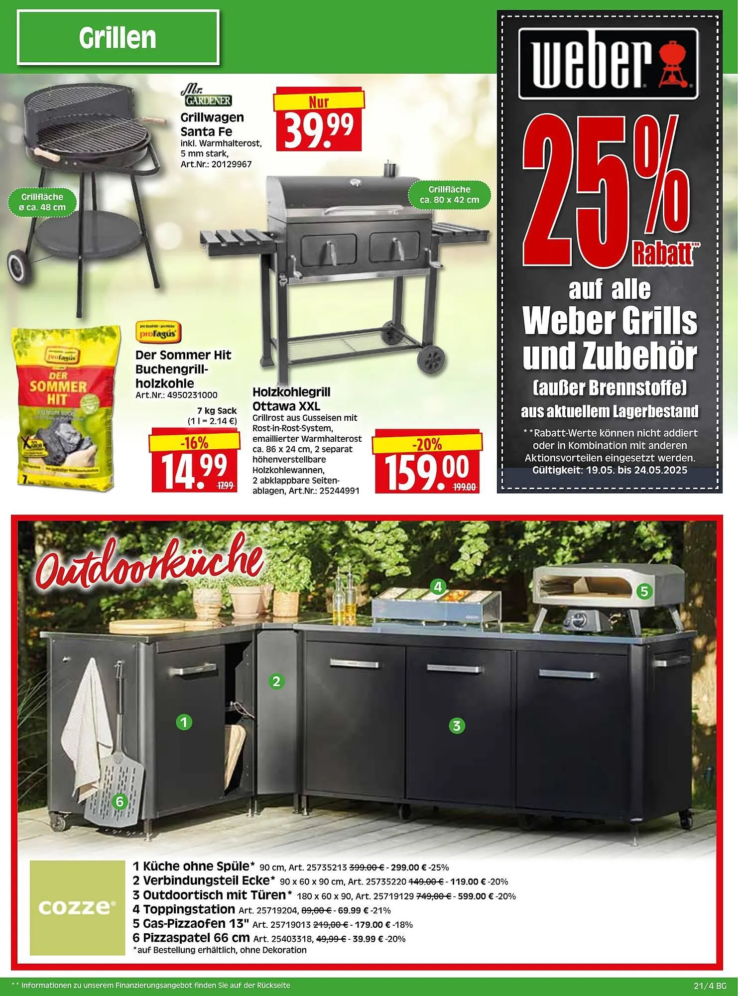 Herkules Baumarkt Prospekt von 19. Mai bis 24. Mai 2025 - Prospekt seite 4