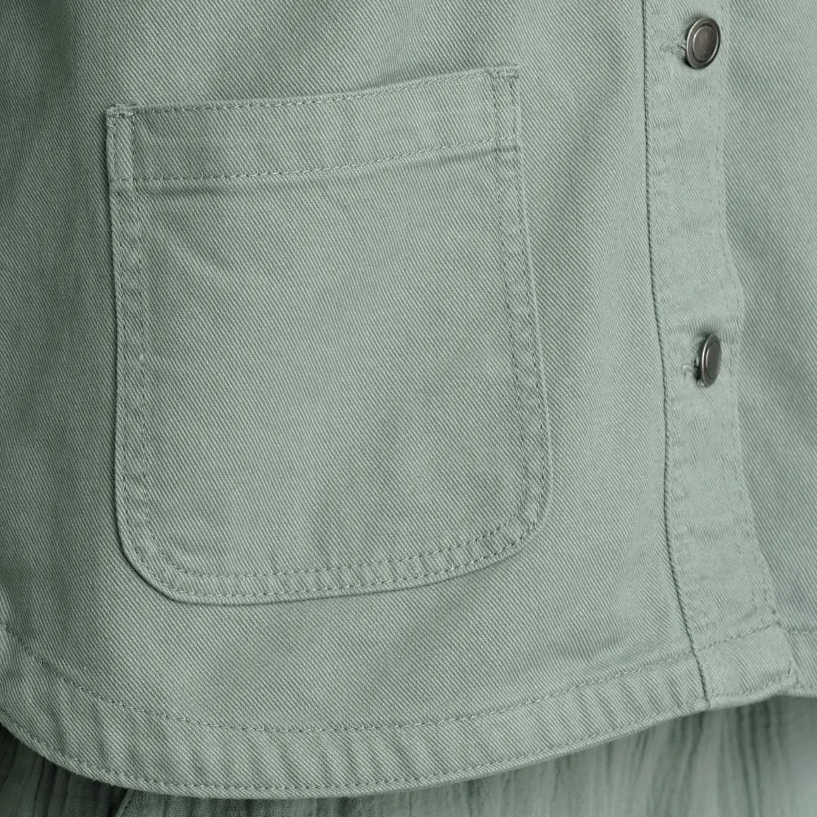 Damen Jacke in Denim-Optik