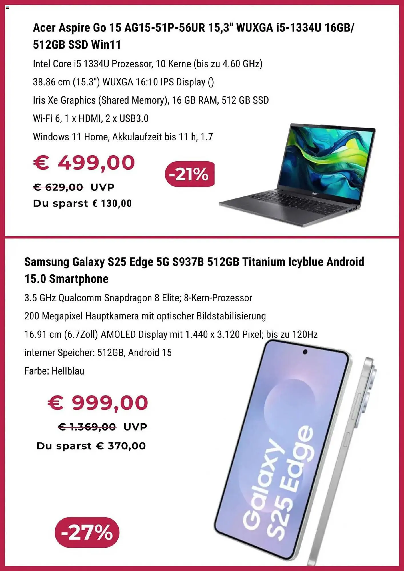 Cyberport Prospekt von 3. Juli bis 9. Juli 2025 - Prospekt seite 2