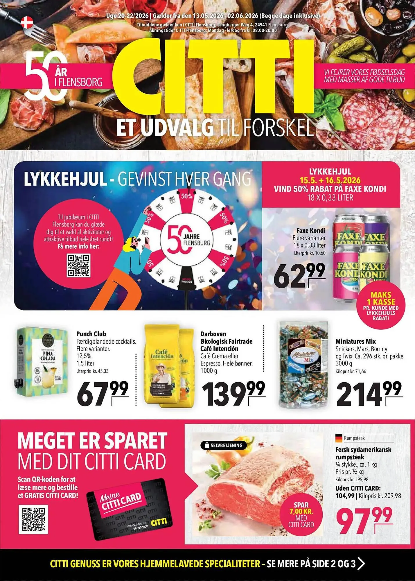 CITTI Markt Prospekt von 13. Mai bis 2. Juni 2026 - Prospekt seite 1