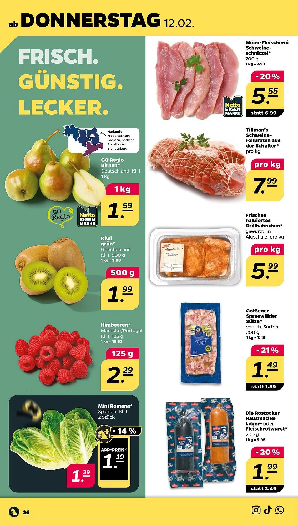 NETTO Prospekt von 9. Februar bis 14. Februar 2026 - Prospekt seite 30