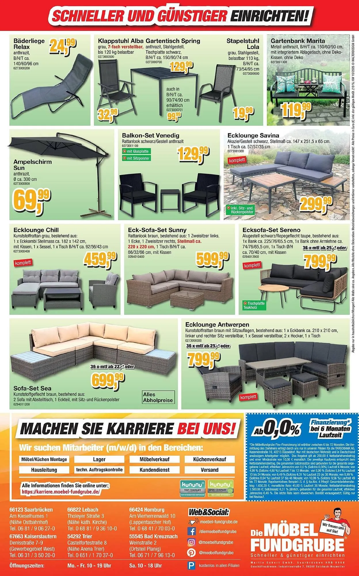 Möbelfundgrube Prospekt von 8. Mai bis 21. Mai 2025 - Prospekt seite 15