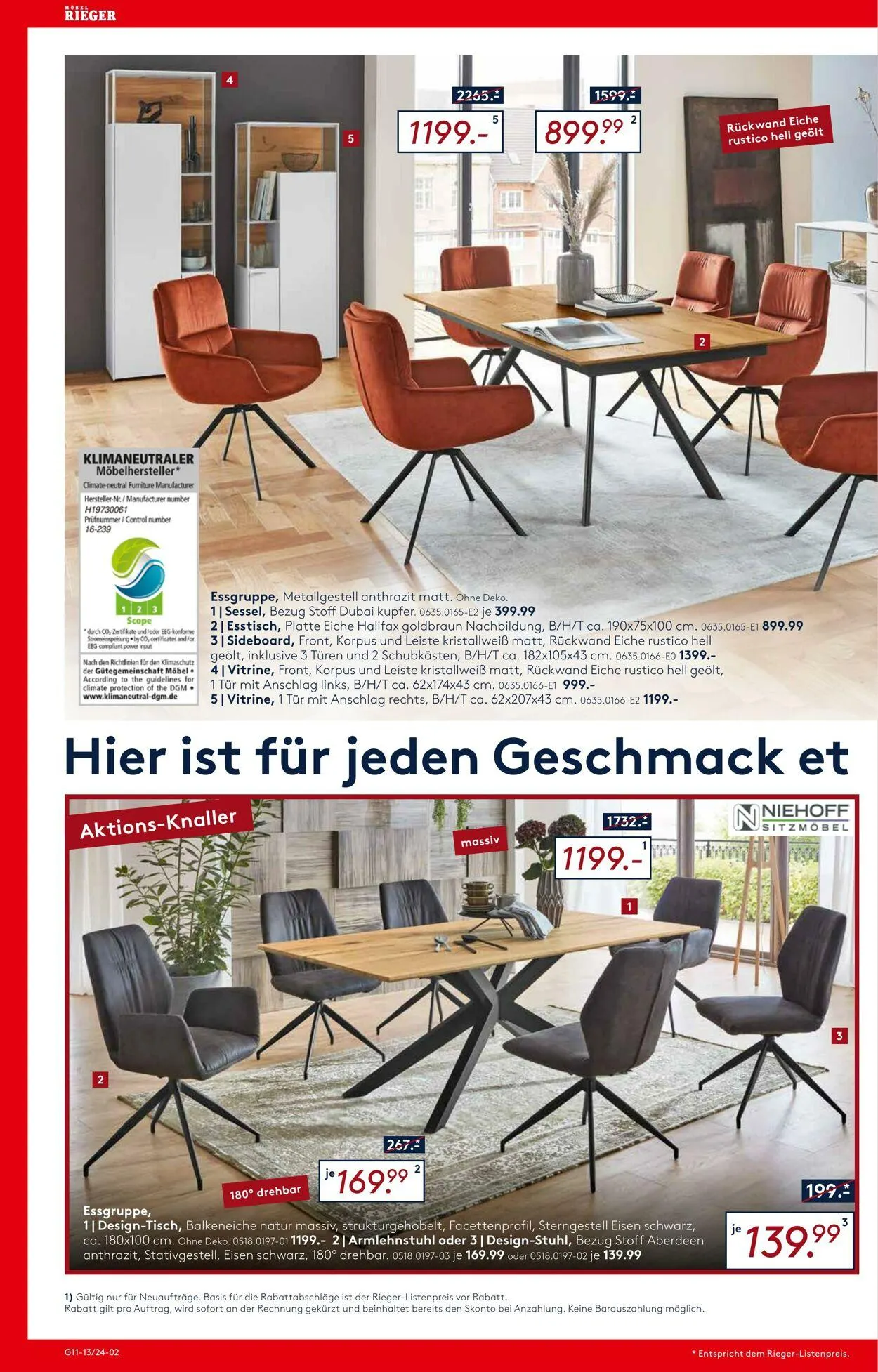 Möbel Rieger Aktueller Prospekt von 24. September bis 8. Oktober 2025 - Prospekt seite 2