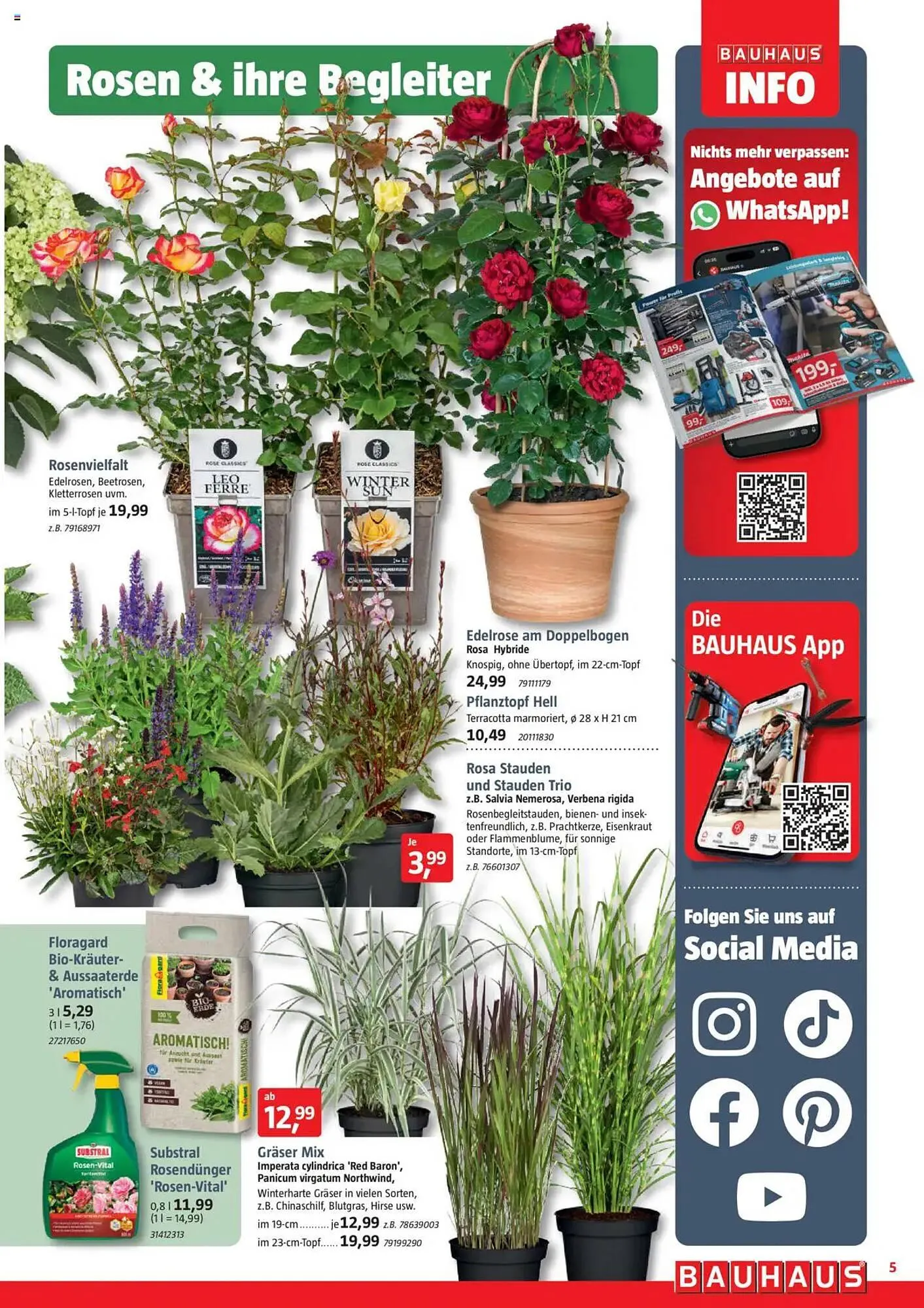 Bauhaus Prospekt von 31. Mai bis 28. Juni 2025 - Prospekt seite 5