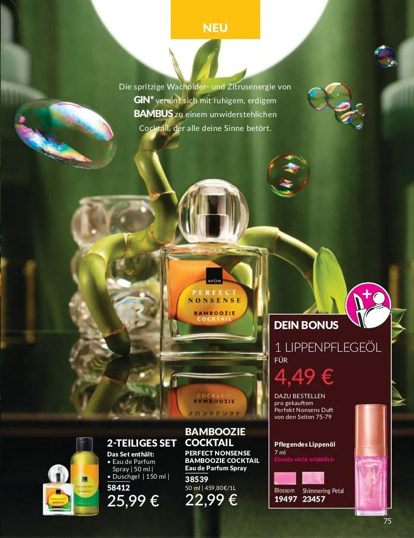 Avon Aktueller Prospekt von 4. Juni bis 18. Juni 2025 - Prospekt seite 75