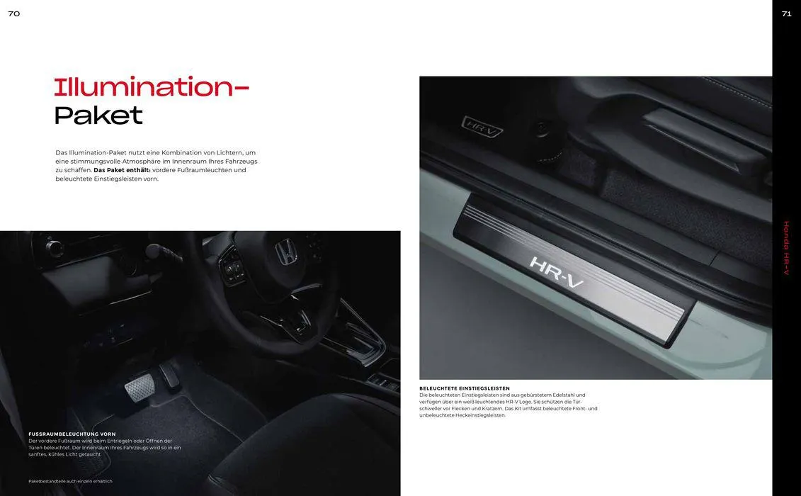 Honda HR-V BROSCHÜRE von 11. April bis 11. April 2025 - Prospekt seite 36
