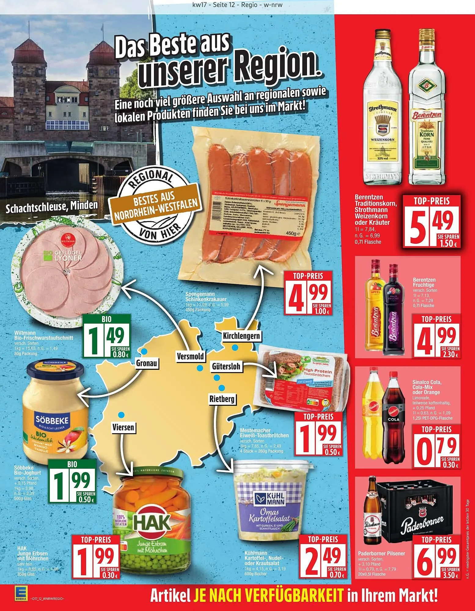 Edeka Prospekt von 20. April bis 26. April 2025 - Prospekt seite 12