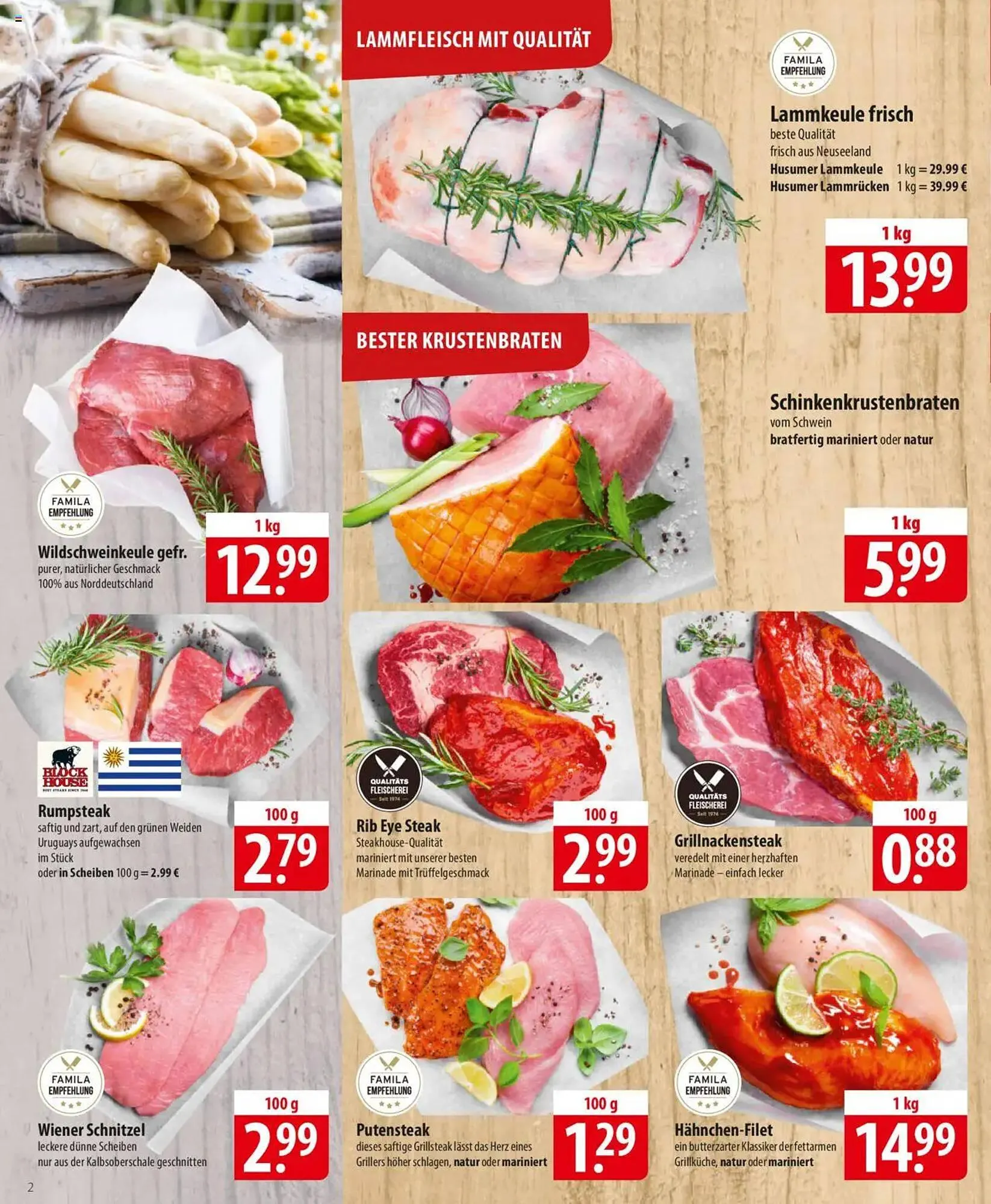 Famila Nord Ost Prospekt von 14. April bis 19. April 2025 - Prospekt seite 2