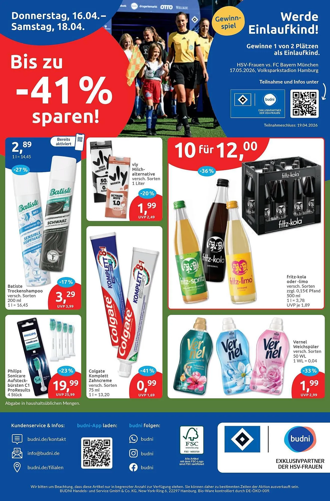 Budni Prospekt von 13. April bis 18. April 2026 - Prospekt seite 8