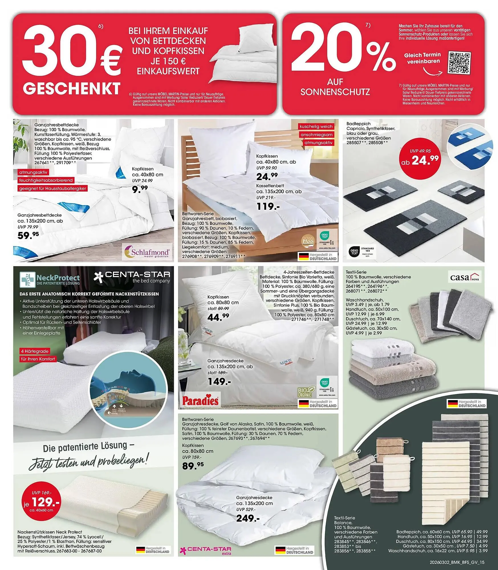 Möbel Martin Prospekt von 1. März bis 31. März 2026 - Prospekt seite 15