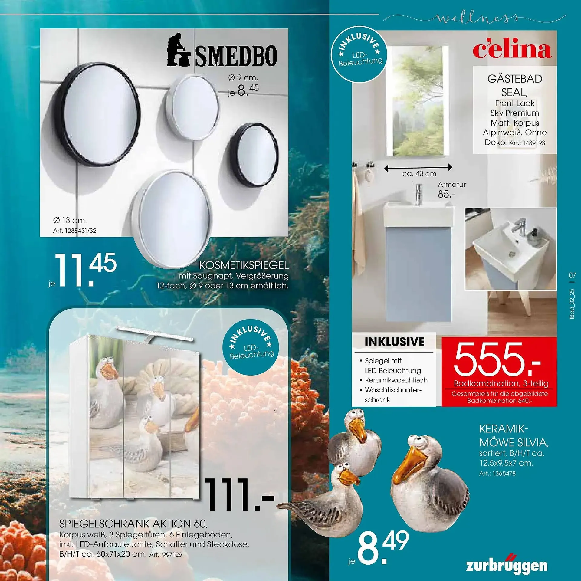 Zurbrüggen Prospekt von 9. Juni bis 31. Dezember 2025 - Prospekt seite 7