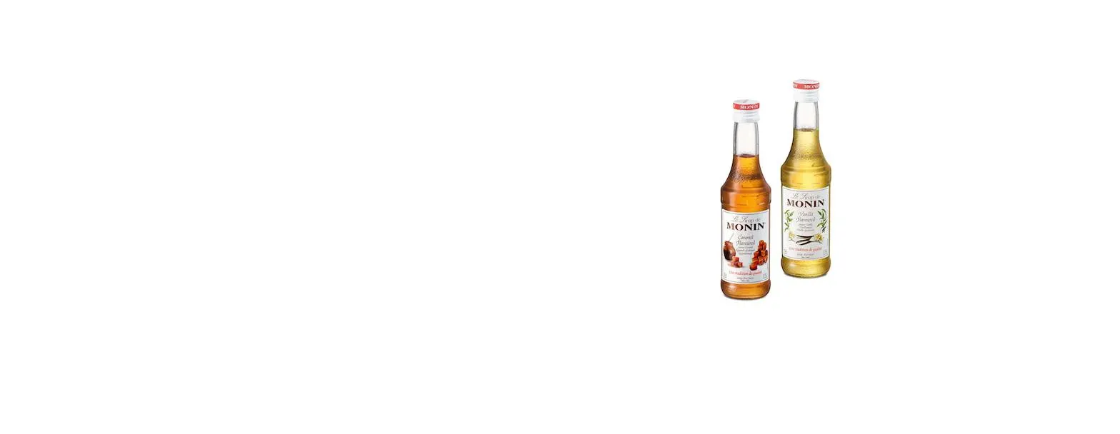 Set Siropuri Monin - Vanilie și Caramel