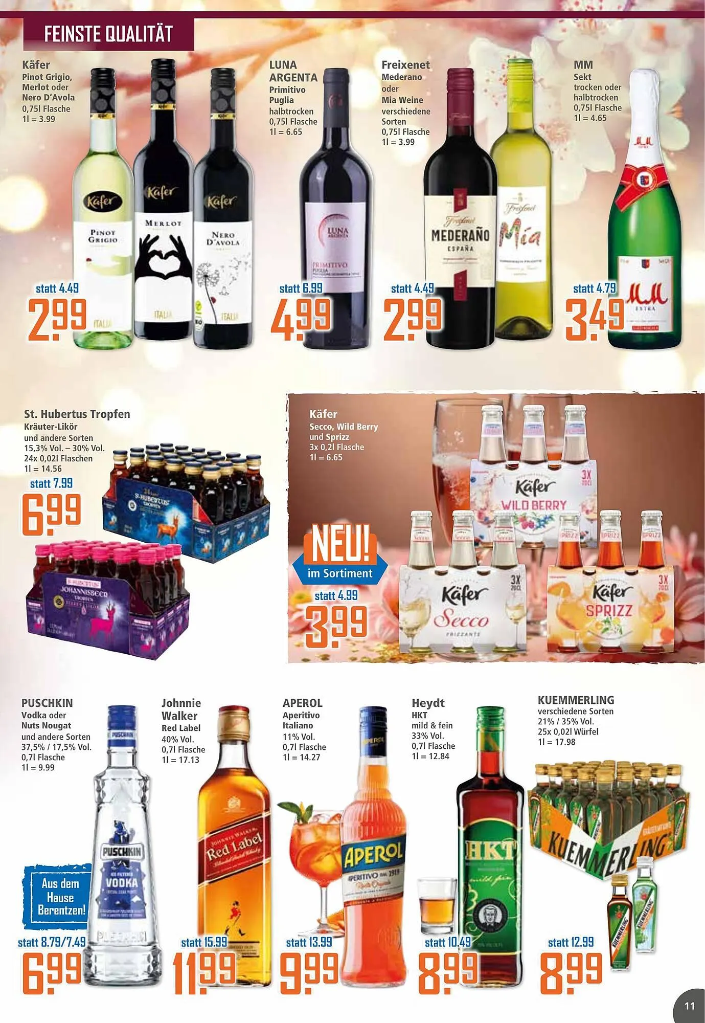 Klaas und Kock Prospekt von 9. März bis 14. März 2026 - Prospekt seite 11