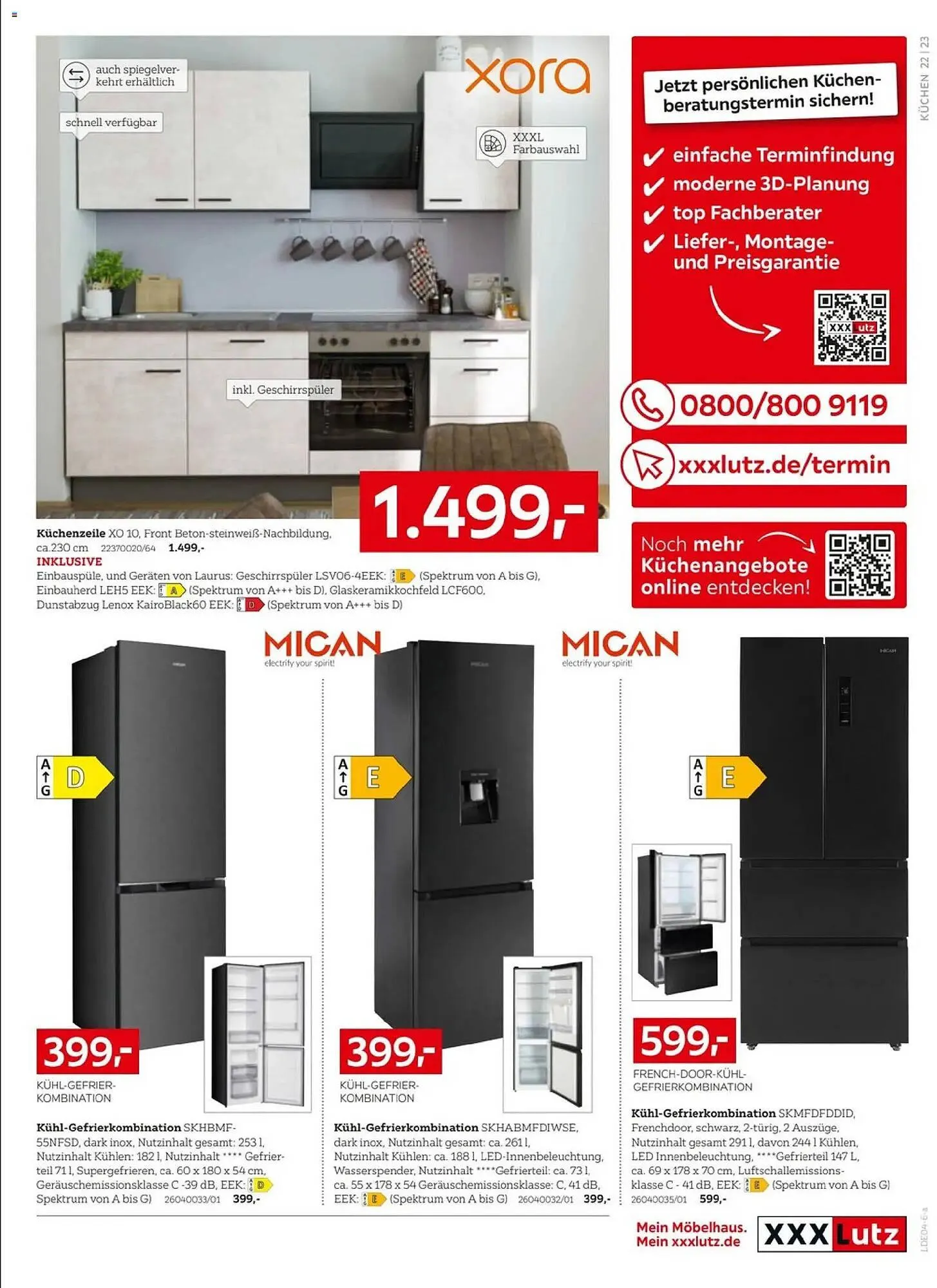 XXXLutz Prospekt von 22. März bis 4. Mai 2026 - Prospekt seite 33