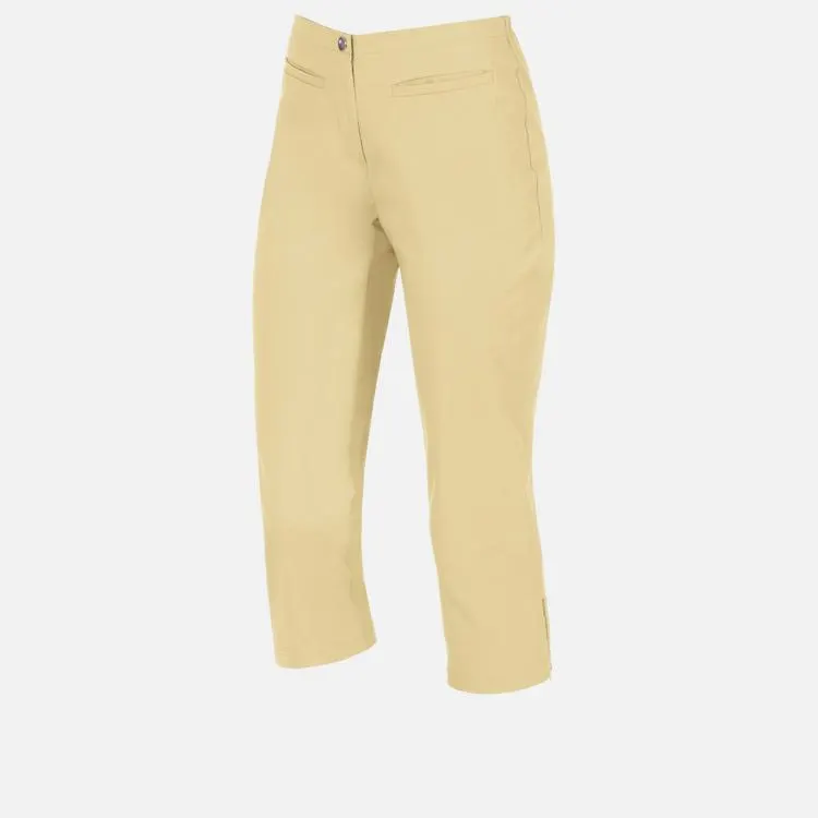 Caprihose mit Gummizug Schlamm