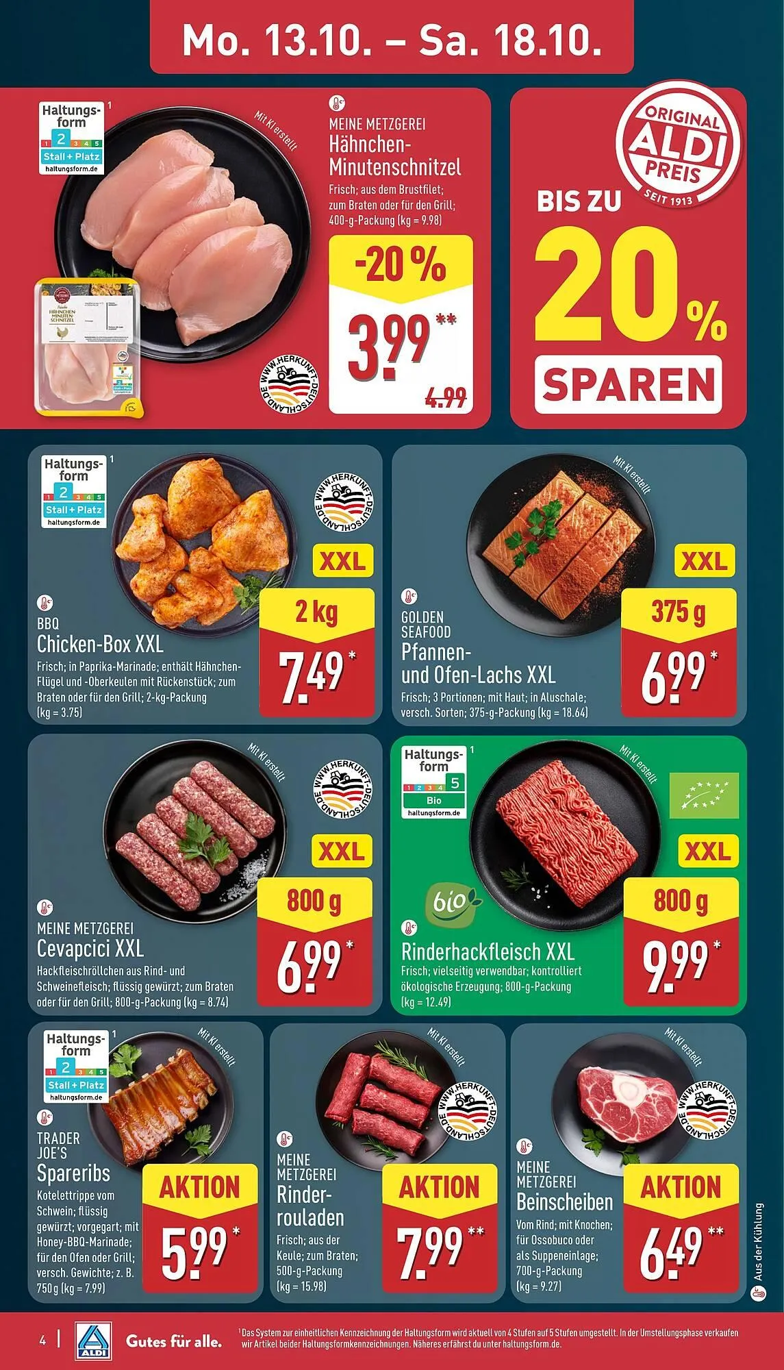 Aldi Nord Prospekt von 13. Oktober bis 19. Oktober 2025 - Prospekt seite 4