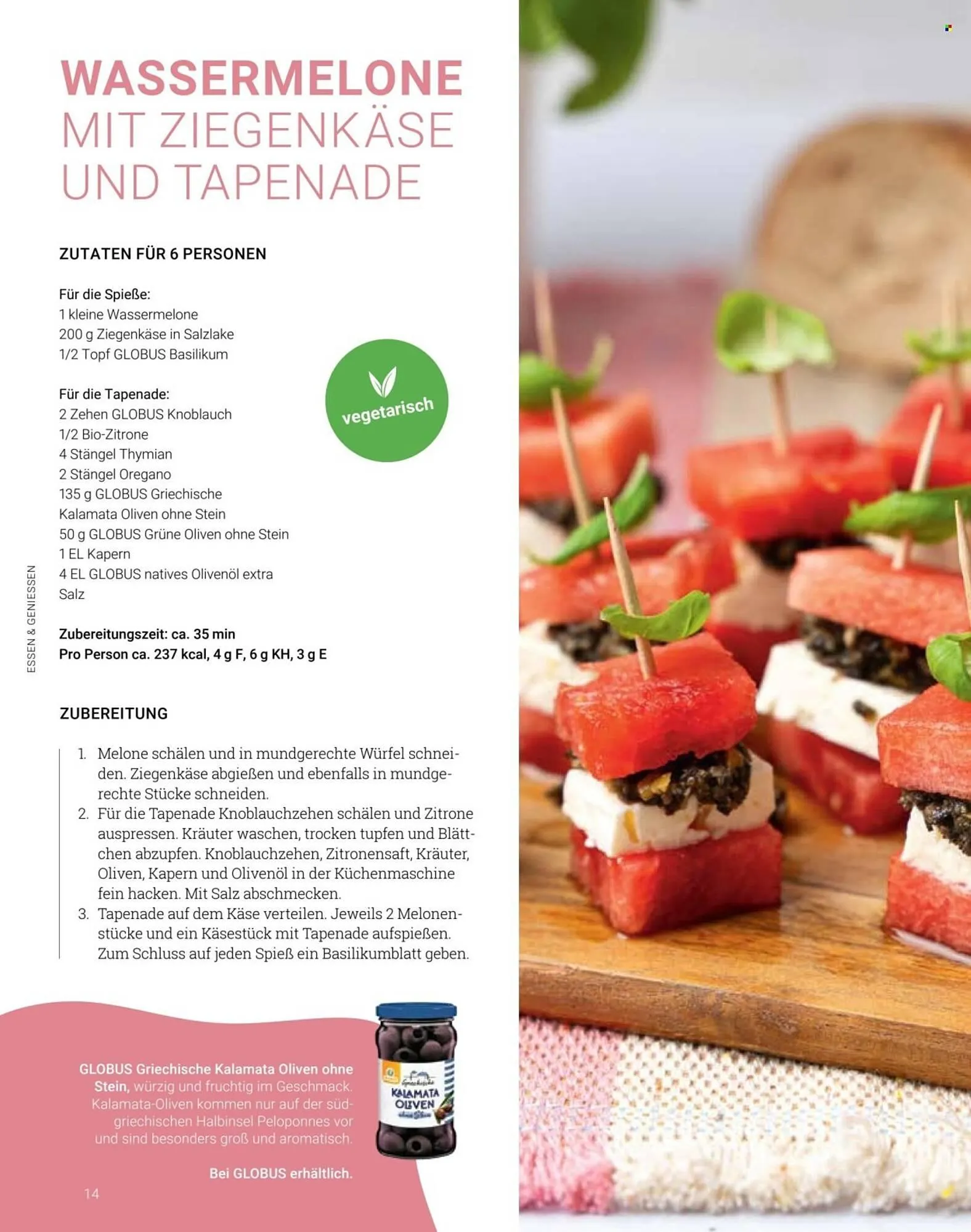 Globus Prospekt von 1. Juli bis 31. Juli 2025 - Prospekt seite 14