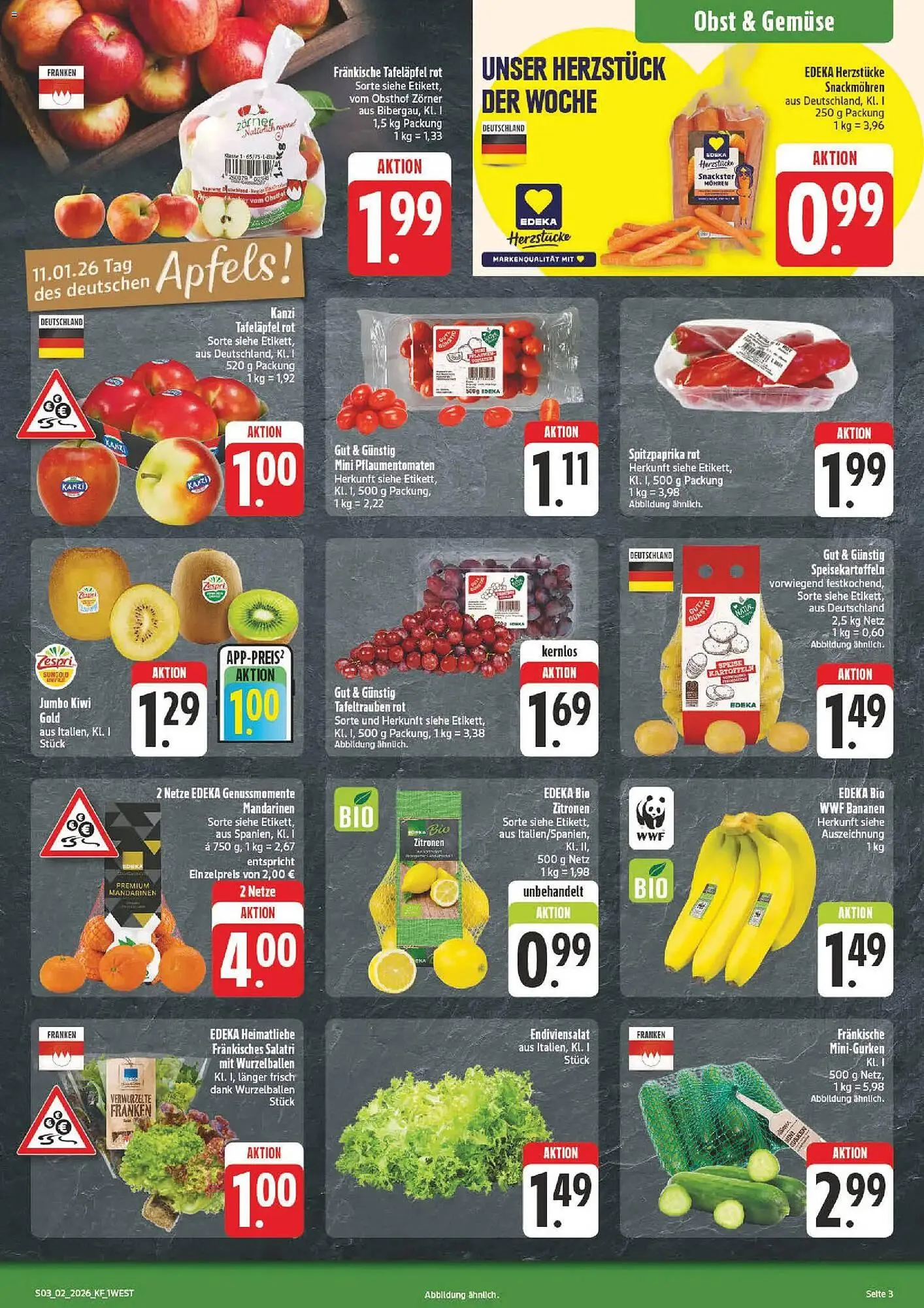 Nah & gut Prospekt von 5. Januar bis 10. Januar 2026 - Prospekt seite 3