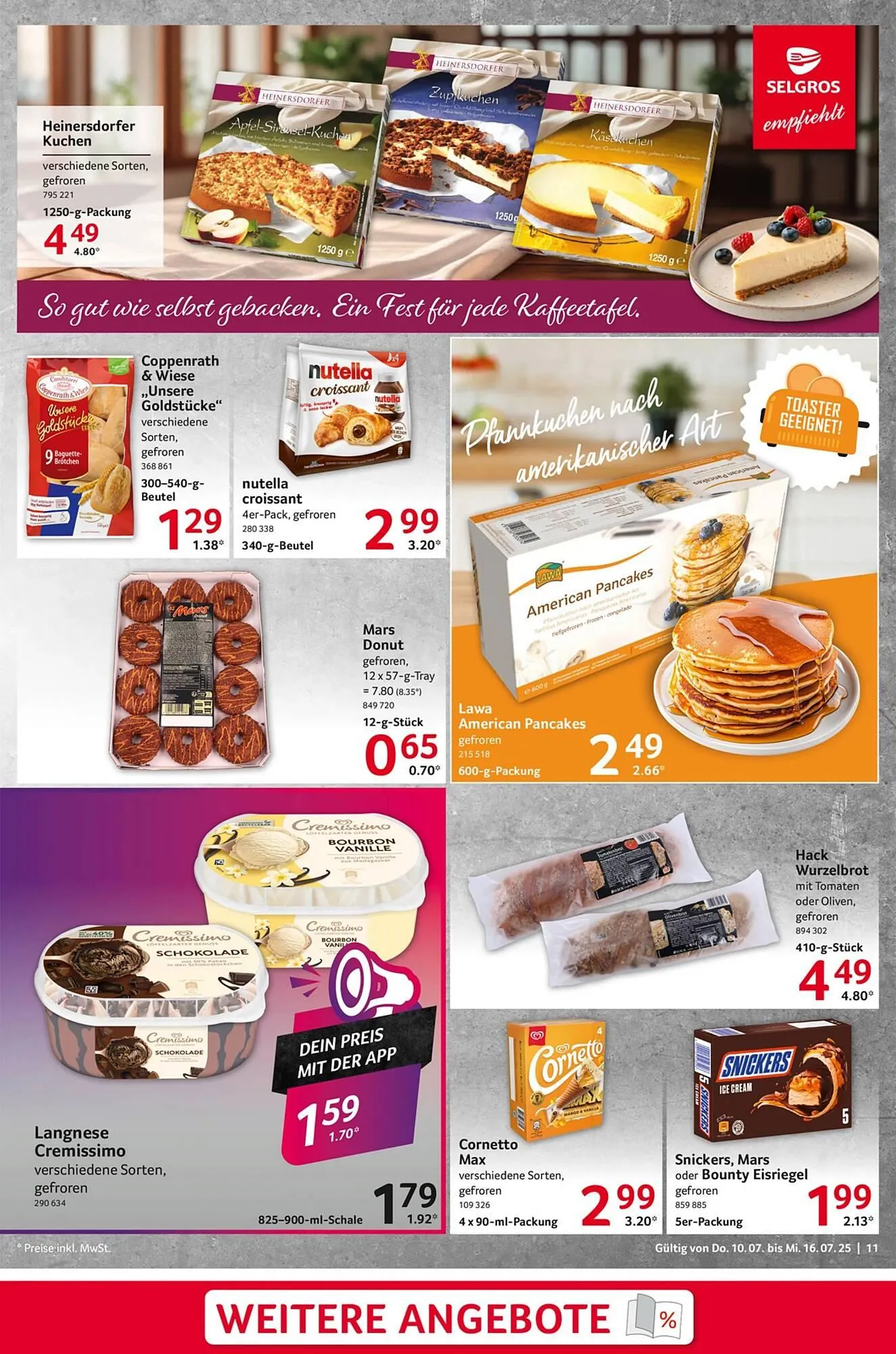 Selgros Prospekt von 10. Juli bis 17. Juli 2025 - Prospekt seite 11
